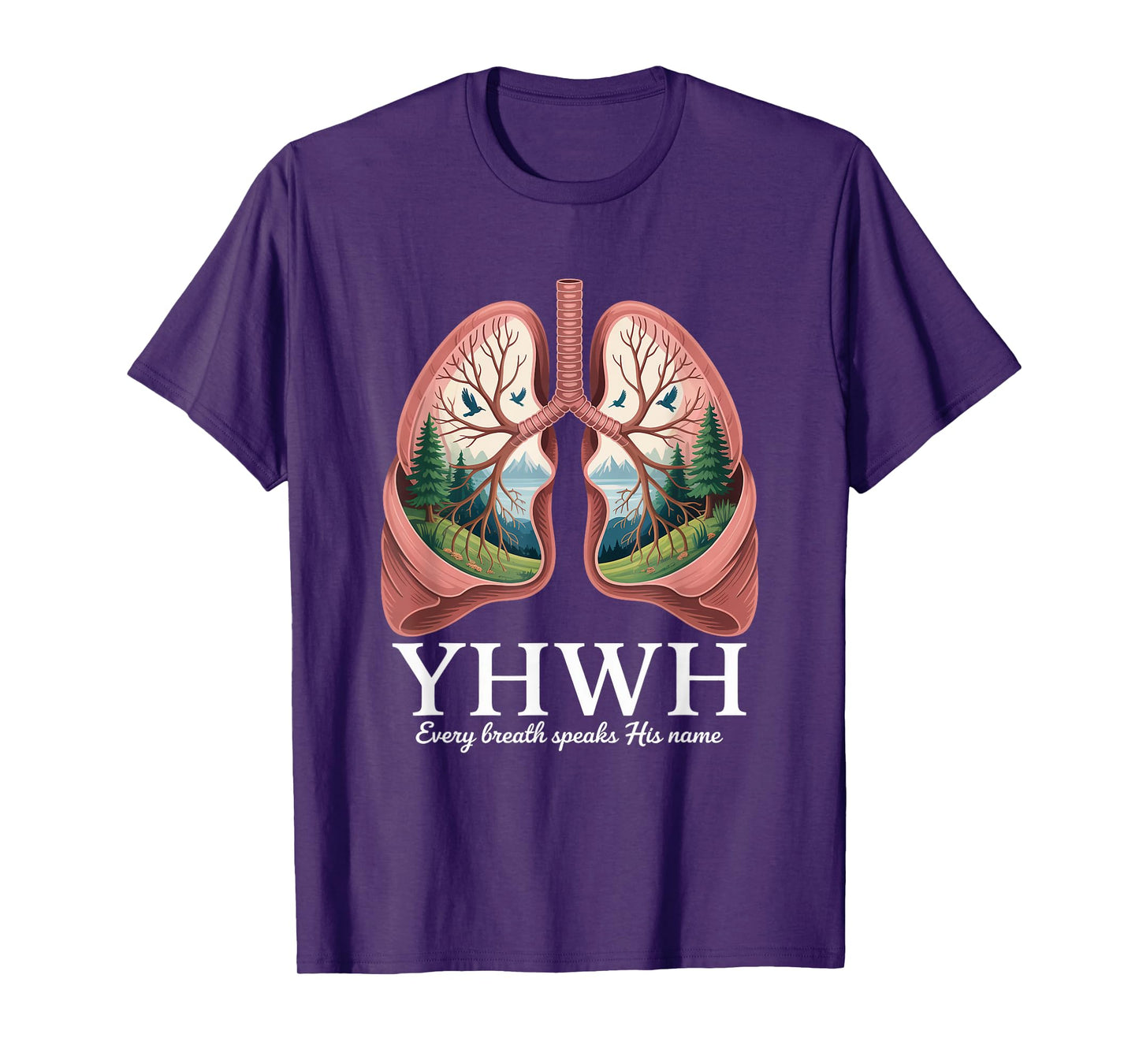 YHWH Every Breath Speaks His Name Yahweh T-Shirt