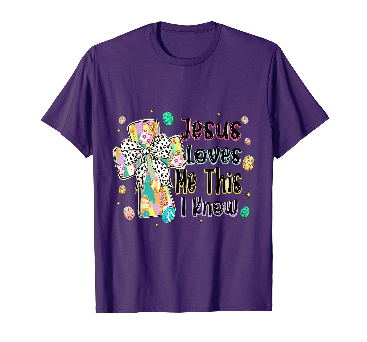 Christian Easter Bundle Tee Jesus Loves Me This I Know T-Shirt