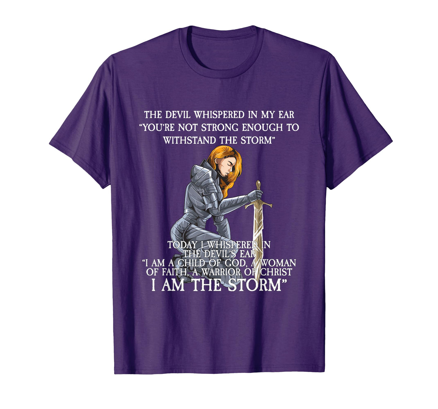 The Devil Whispered In My Ear T-Shirt