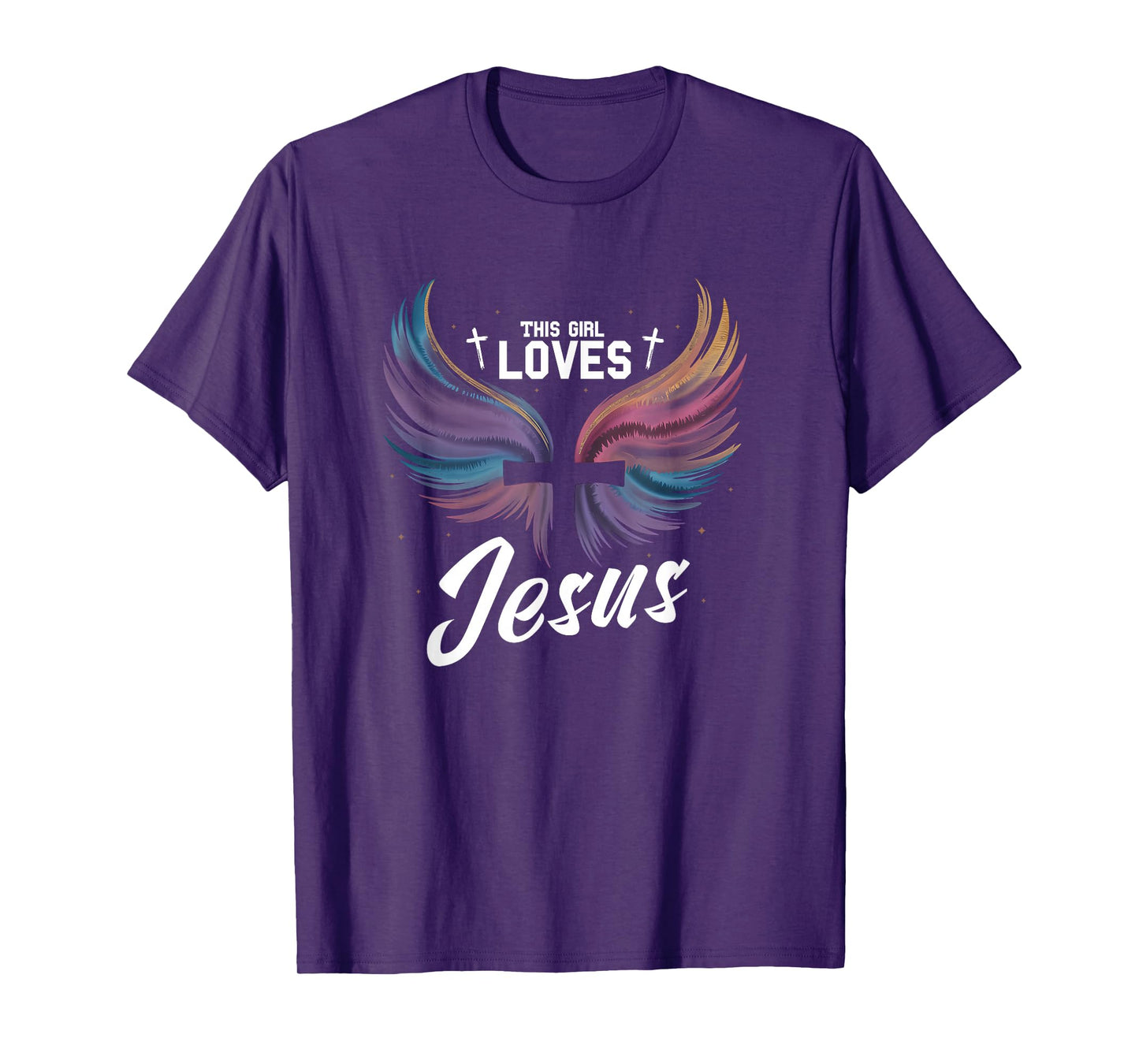 This Girl Loves Jesus Christian Girl Jesus T-Shirt