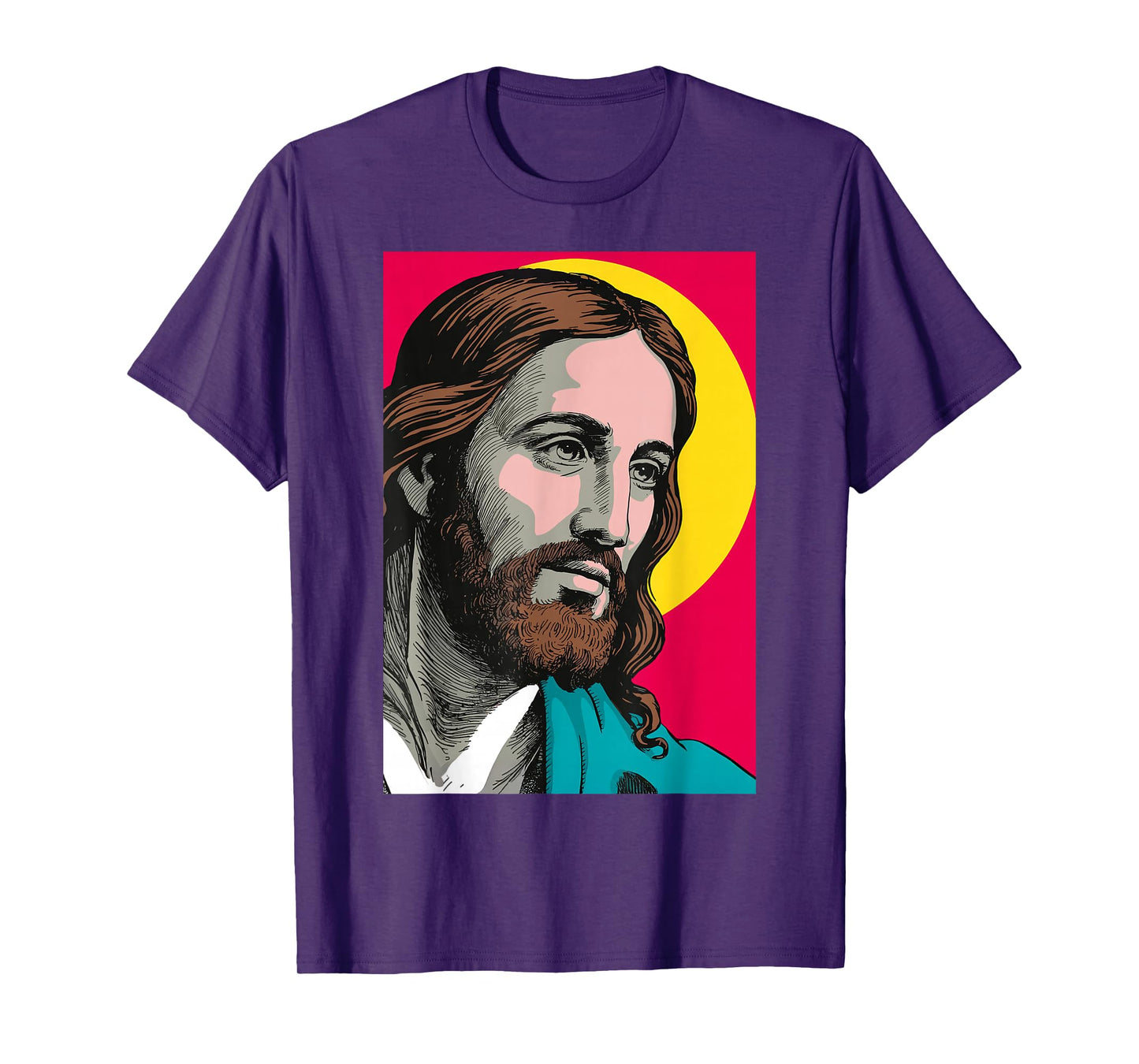 Jesus Christ Pop Art Religious Easter & Christmas Design T-Shirt