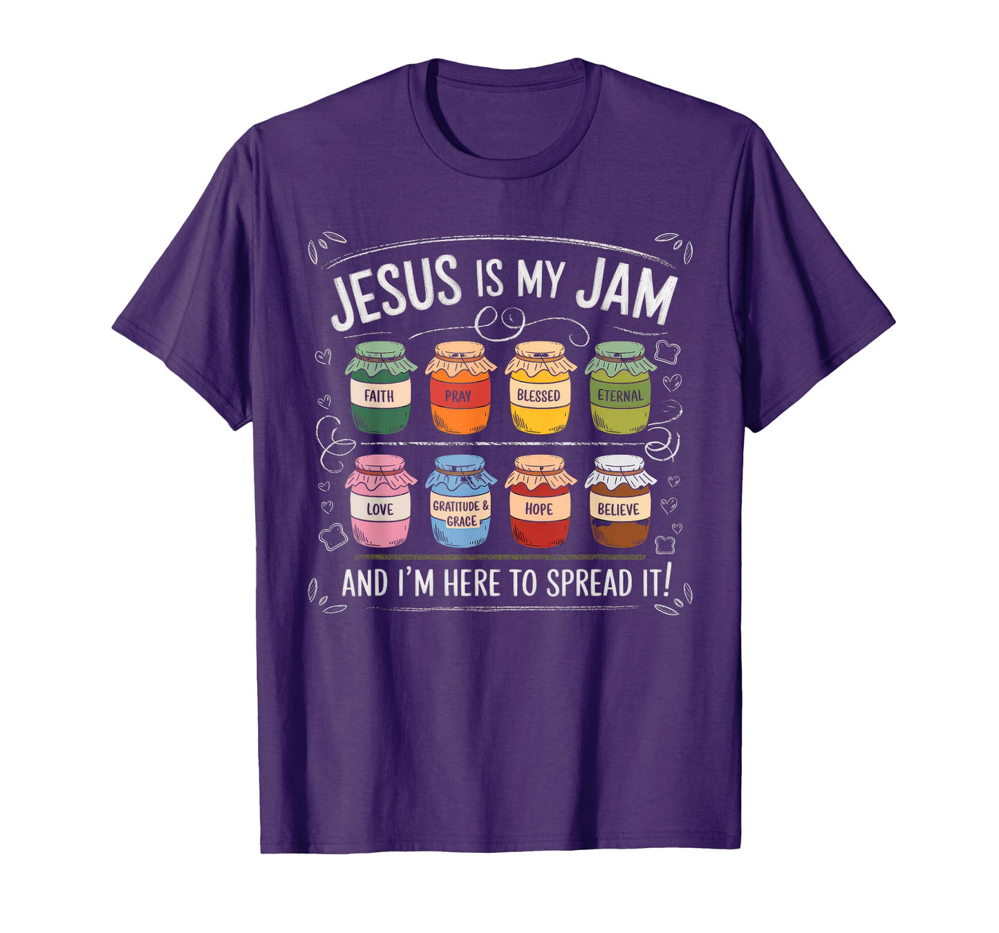 Jesus is My Jam Tshirt Men Women Christian Bible Verse T-Shirt