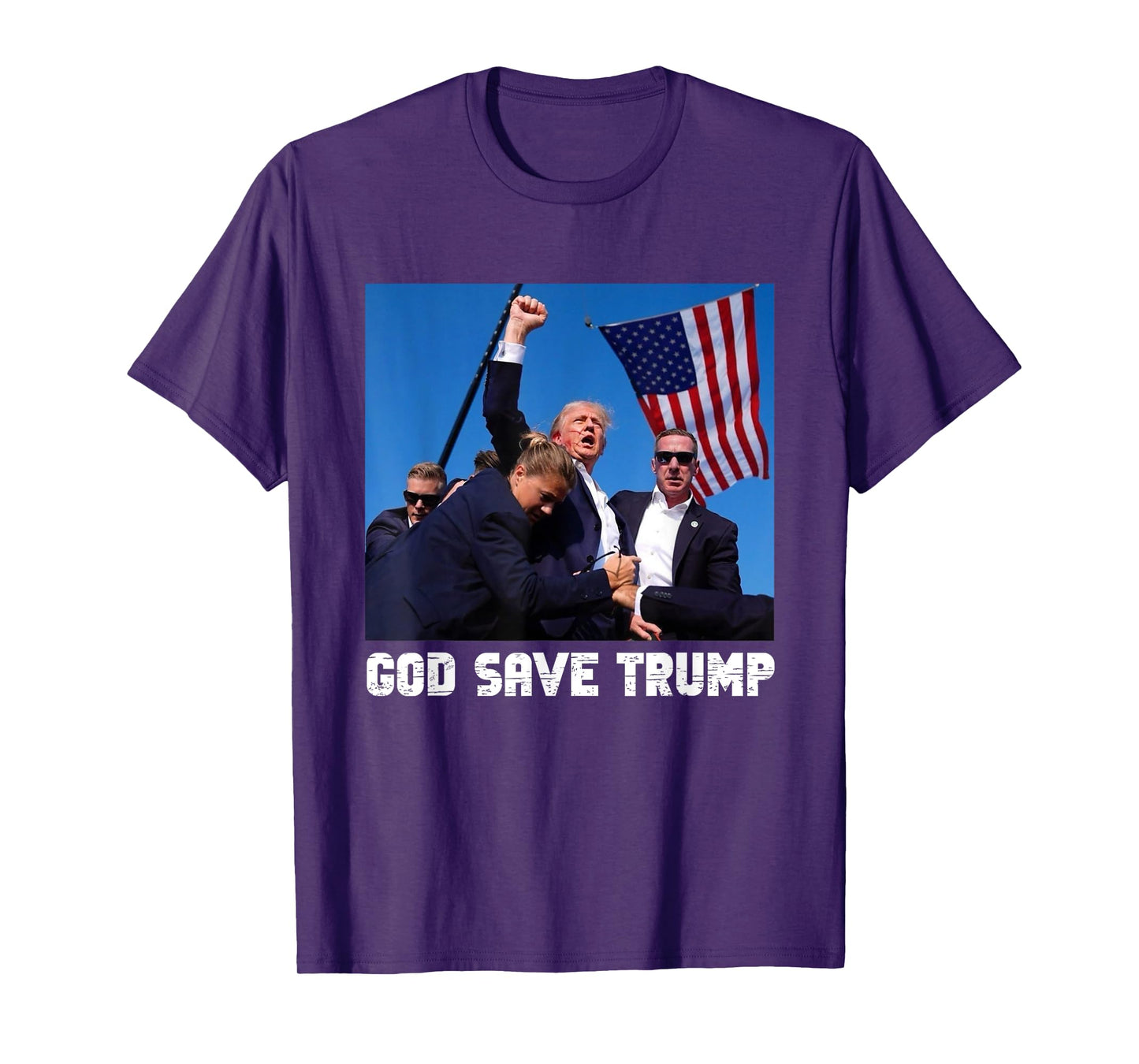 God Save President Trump, Donald Trump 2024 T-Shirt