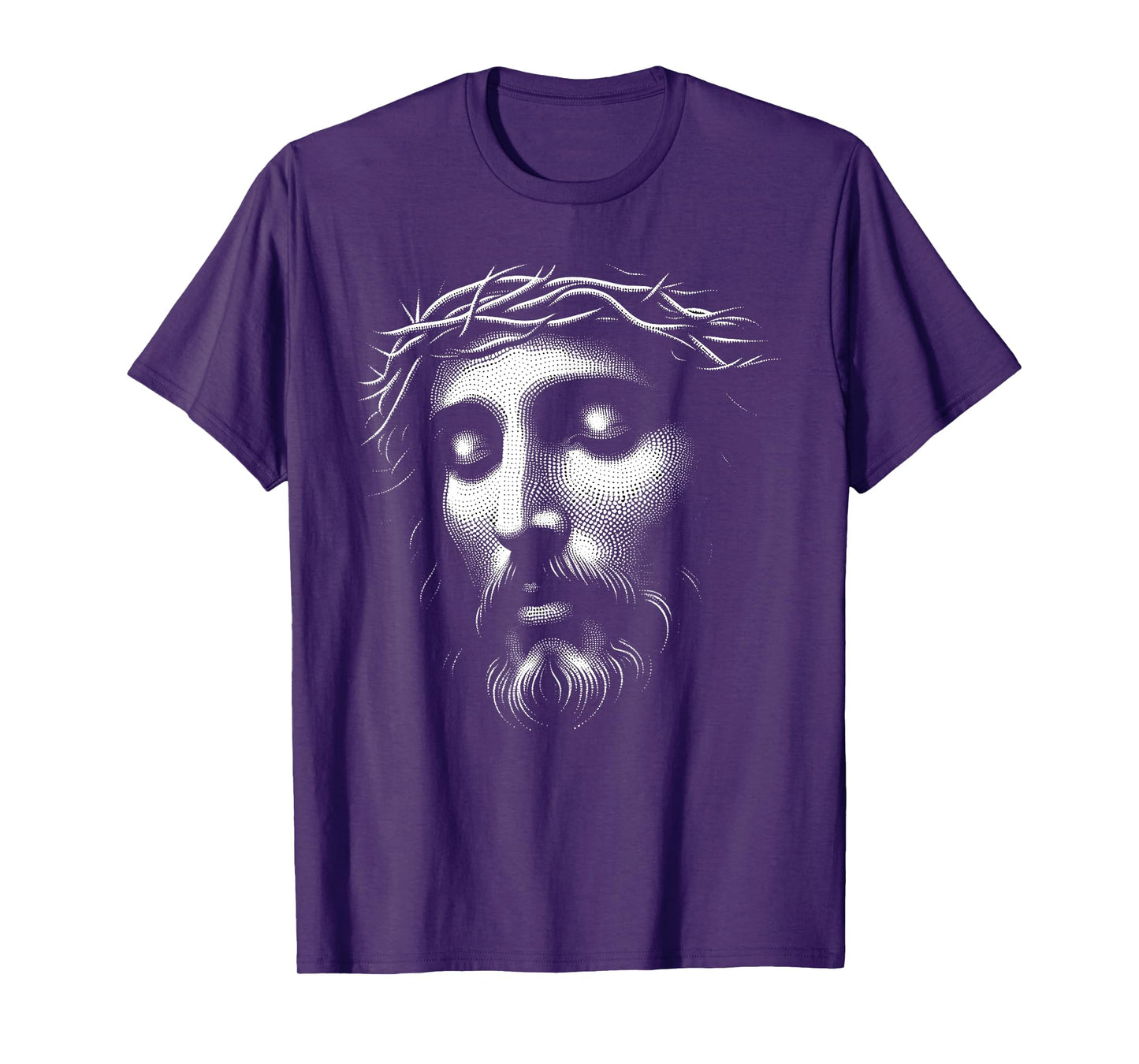 Jesus Face Image Christian Religion Christianity T-Shirt