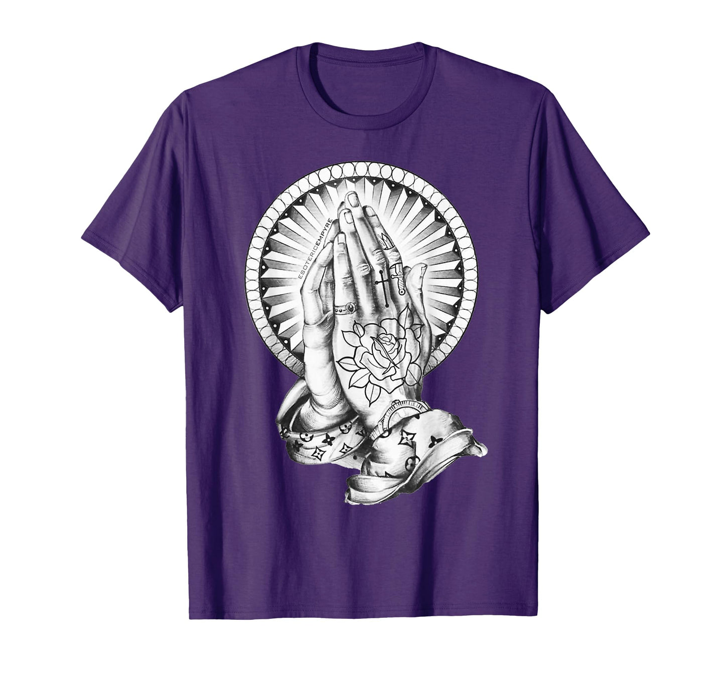 Tattoo Praying Hands x Praying Hands Tattoo Flash T-Shirt