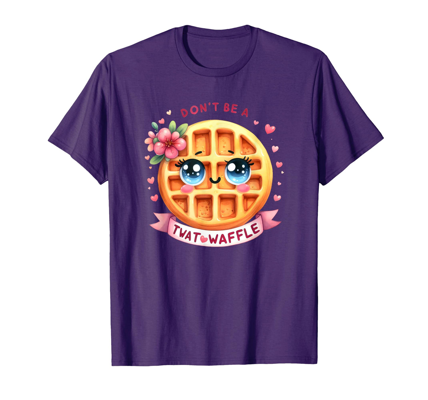Waffle Lovers by T&T Don't Be A Twatwaffle Humor Food Apparel T-Shirt