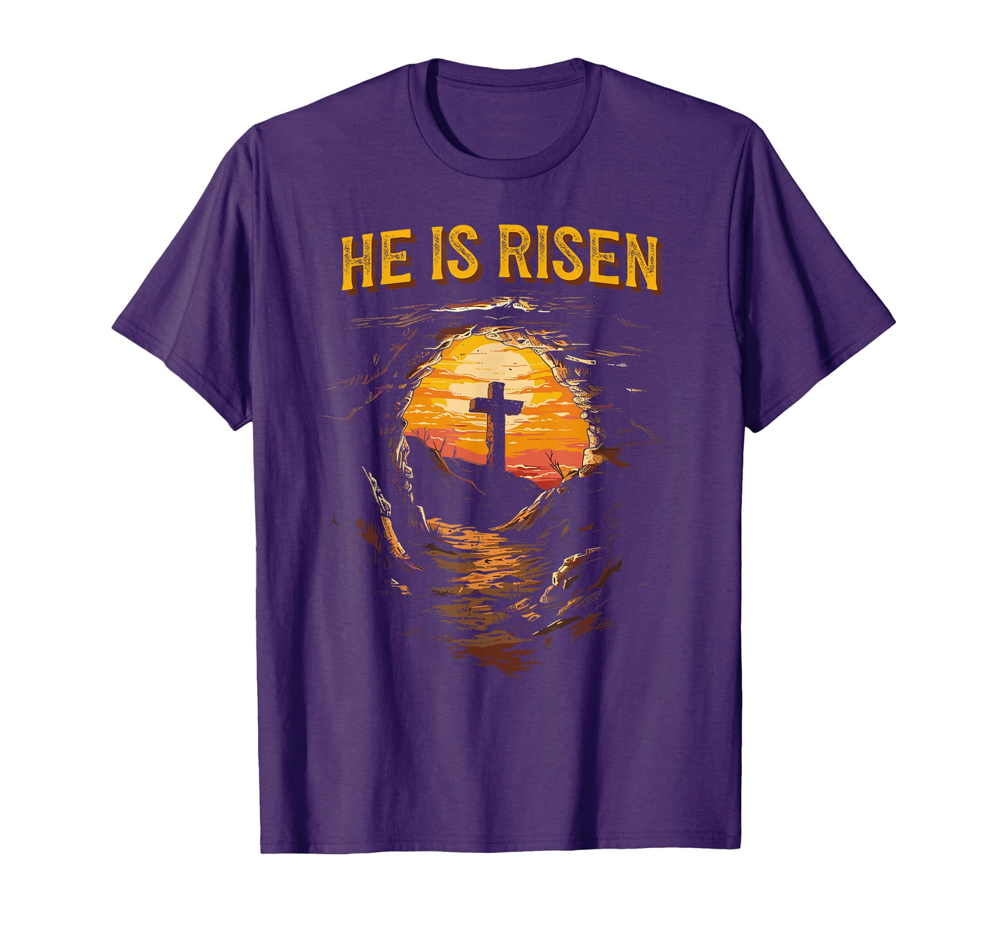 He Is Risen From The Tomb Jesus Easter Resurrection Sunday T-Shirt