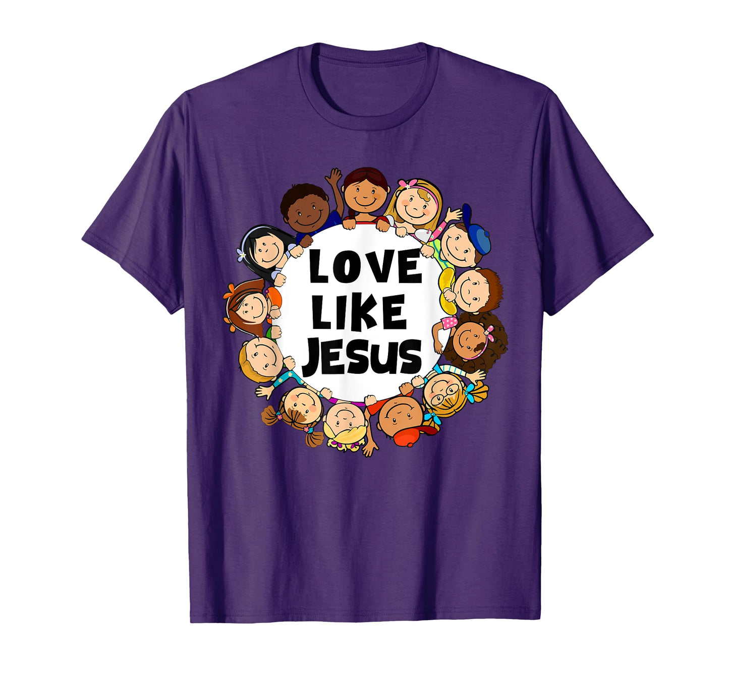 Kids Love Like Jesus Christian God Son Toddler Graphic Tee T-Shirt