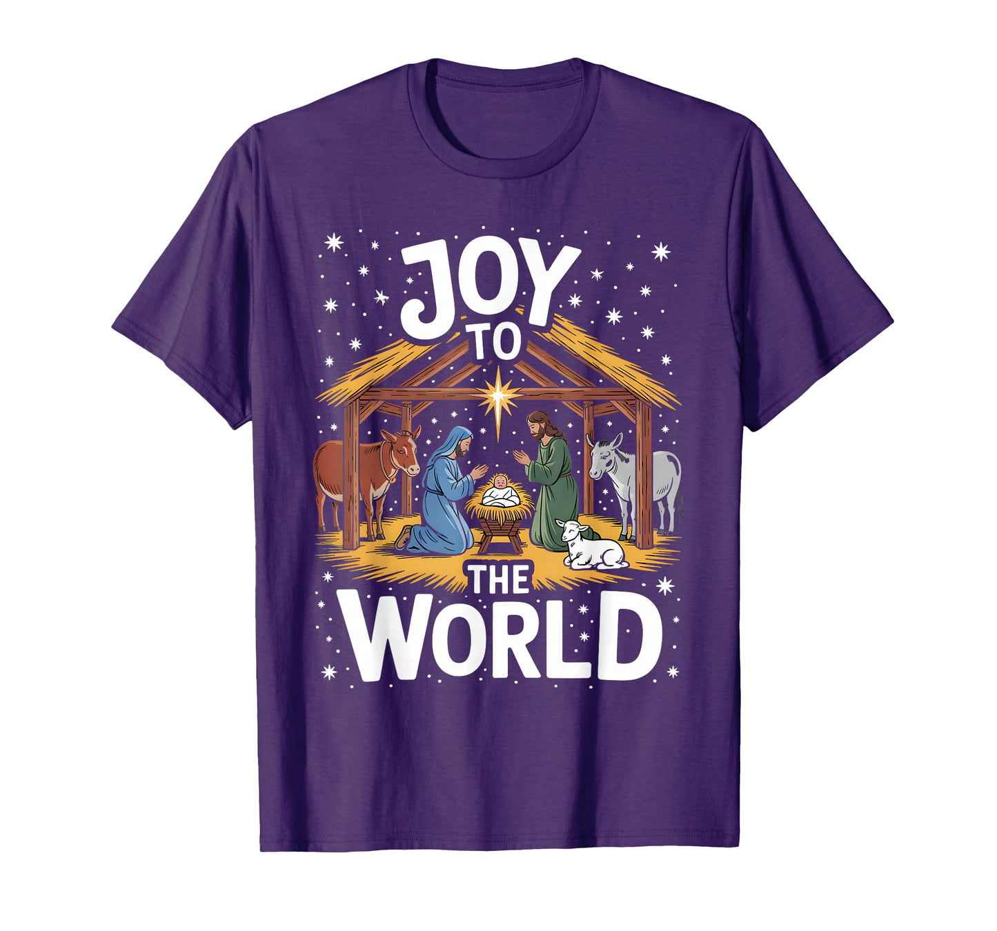Christian Christmas Quotes Jesus Christ Bible Nativity T-Shirt