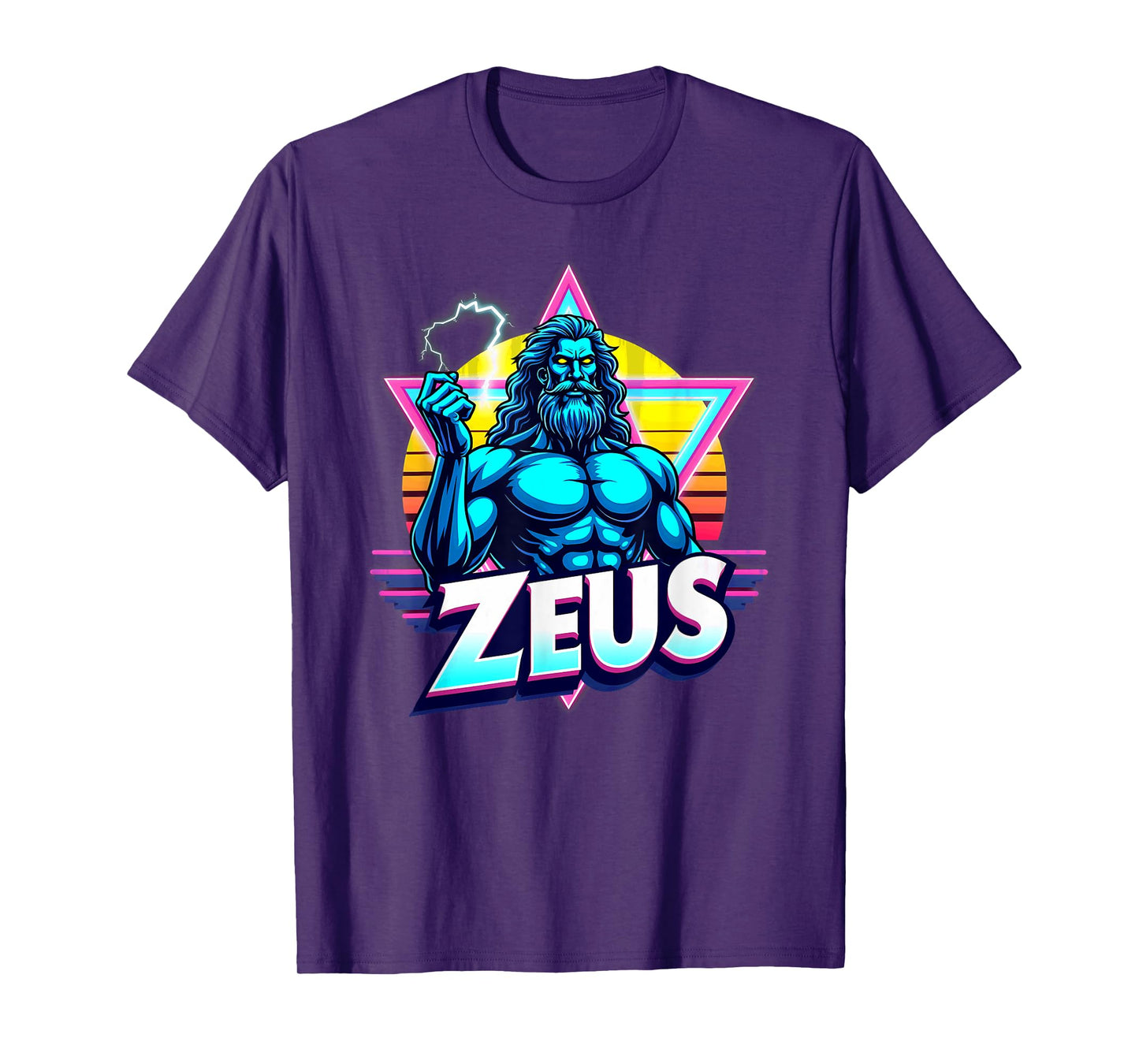 Retro Greek Mythology God Zeus T-Shirt