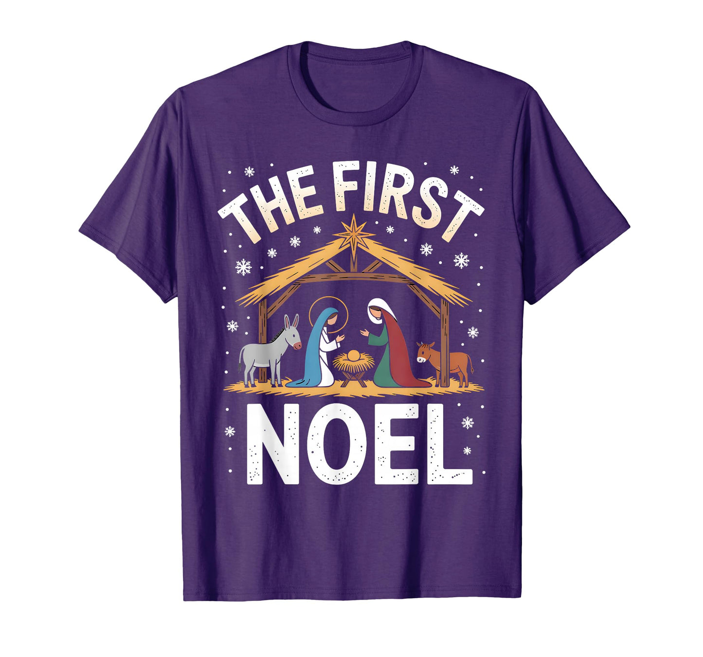 Christian Christmas First Noel Celebrate The Nativity T-Shirt