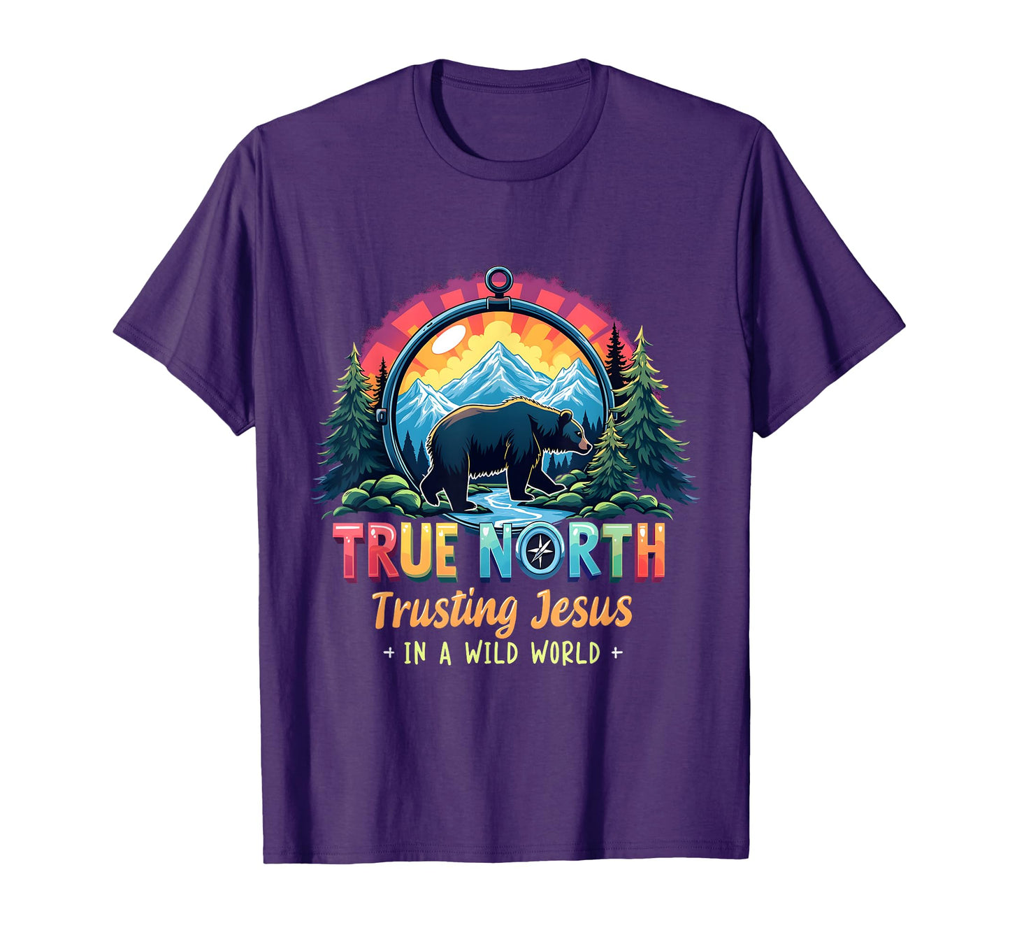 VBS 2025 True North Trusting Jesus Christian Summer T-Shirt