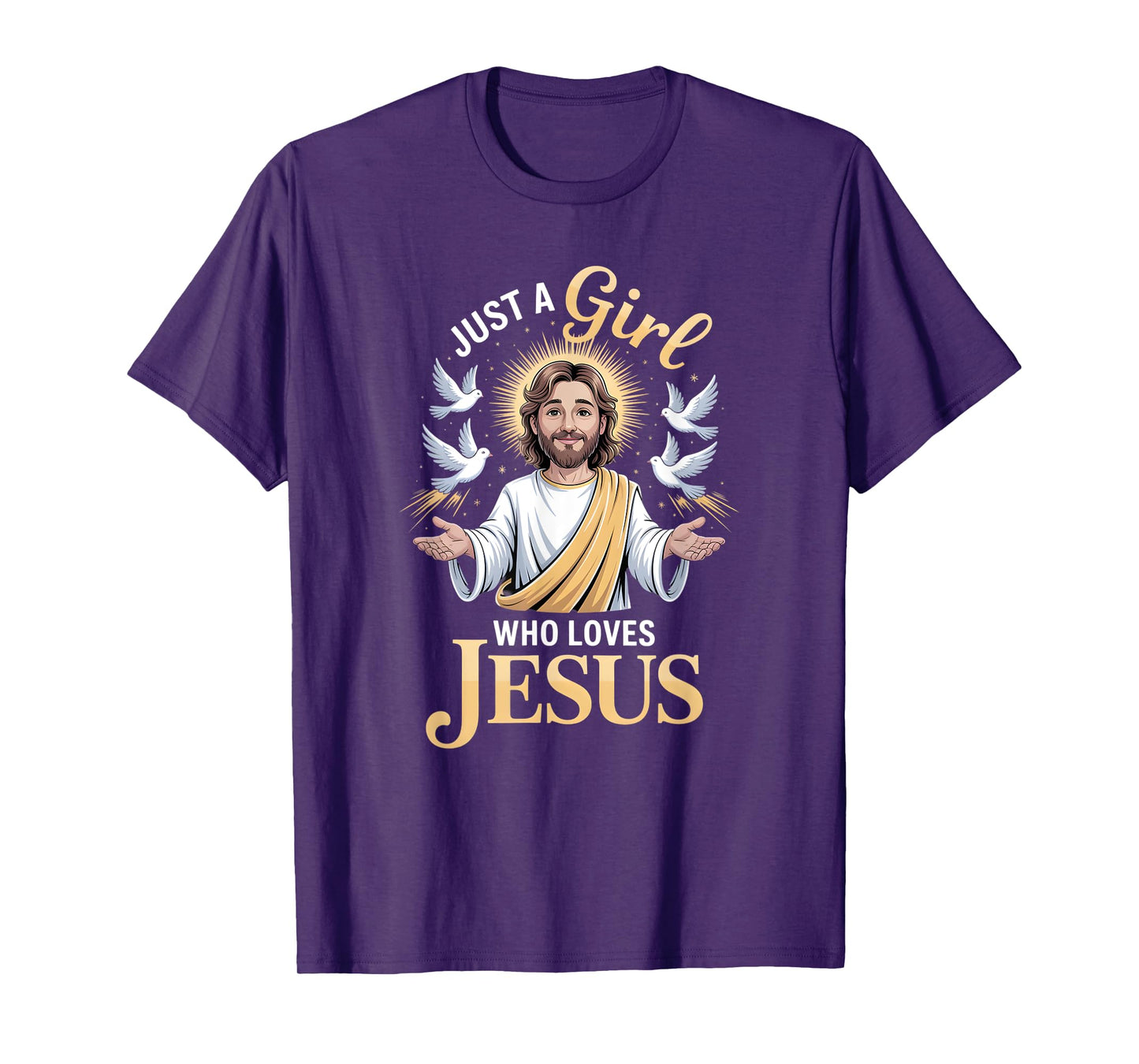 Girls Jesus T-Shirt