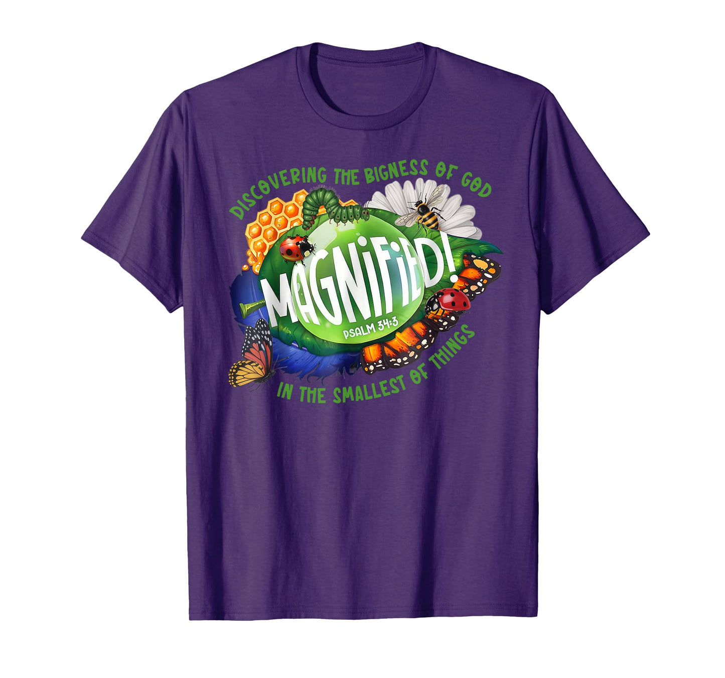Magnified VBS 2025 Discovering the Bigness of God Christian T-Shirt