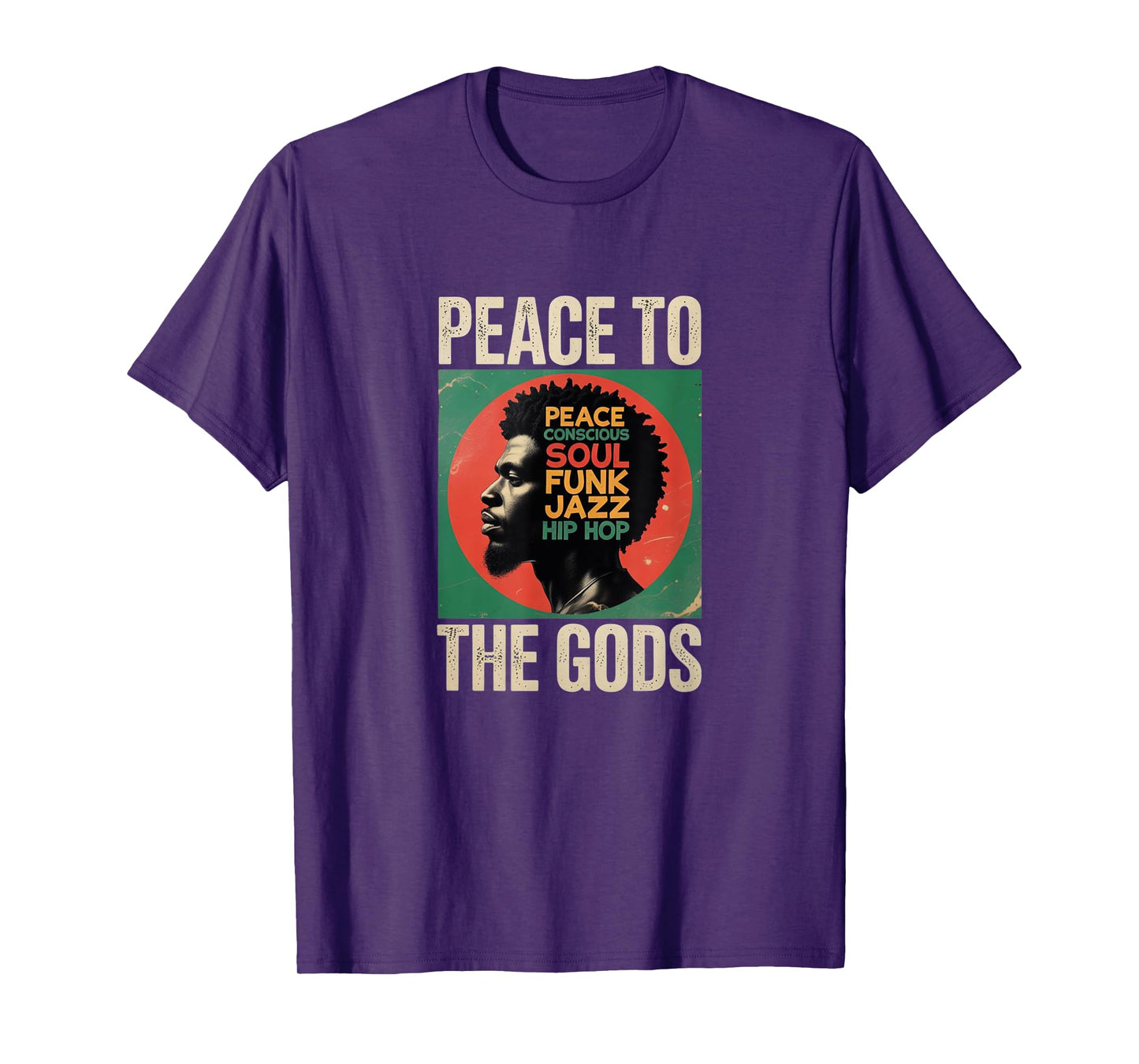 Peace God - 5 Percent Allah 7 Gods Earths Moorish T-Shirt