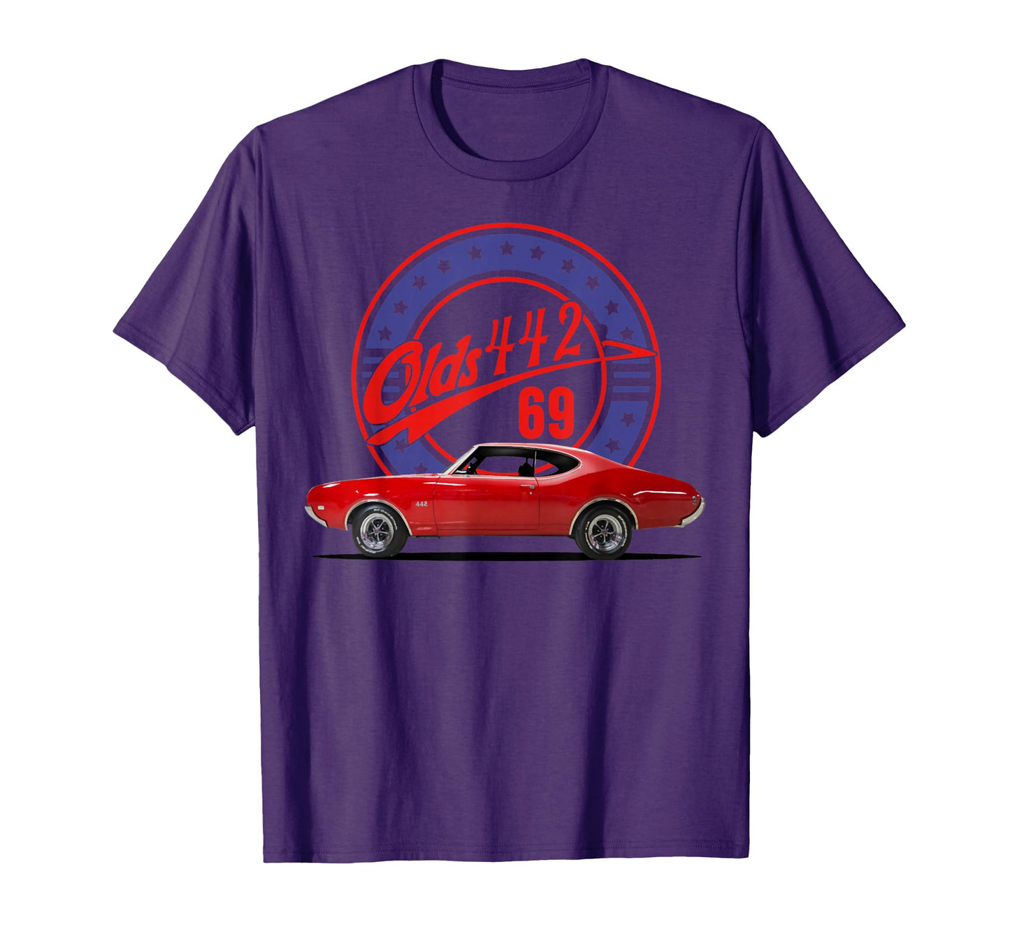 1969 69 olds 442 muscle car T-Shirt