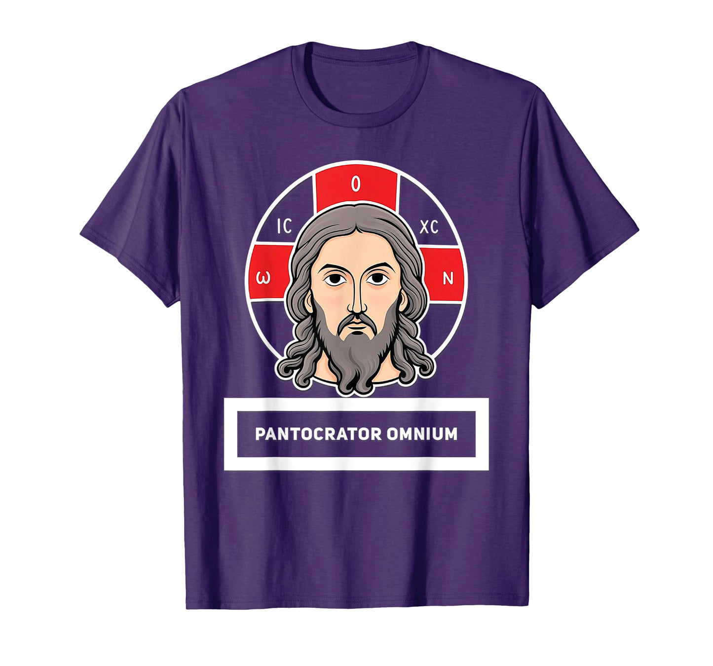 Orthodox Christian Eastern Orthodox Christ Pantocrator Icon T-Shirt