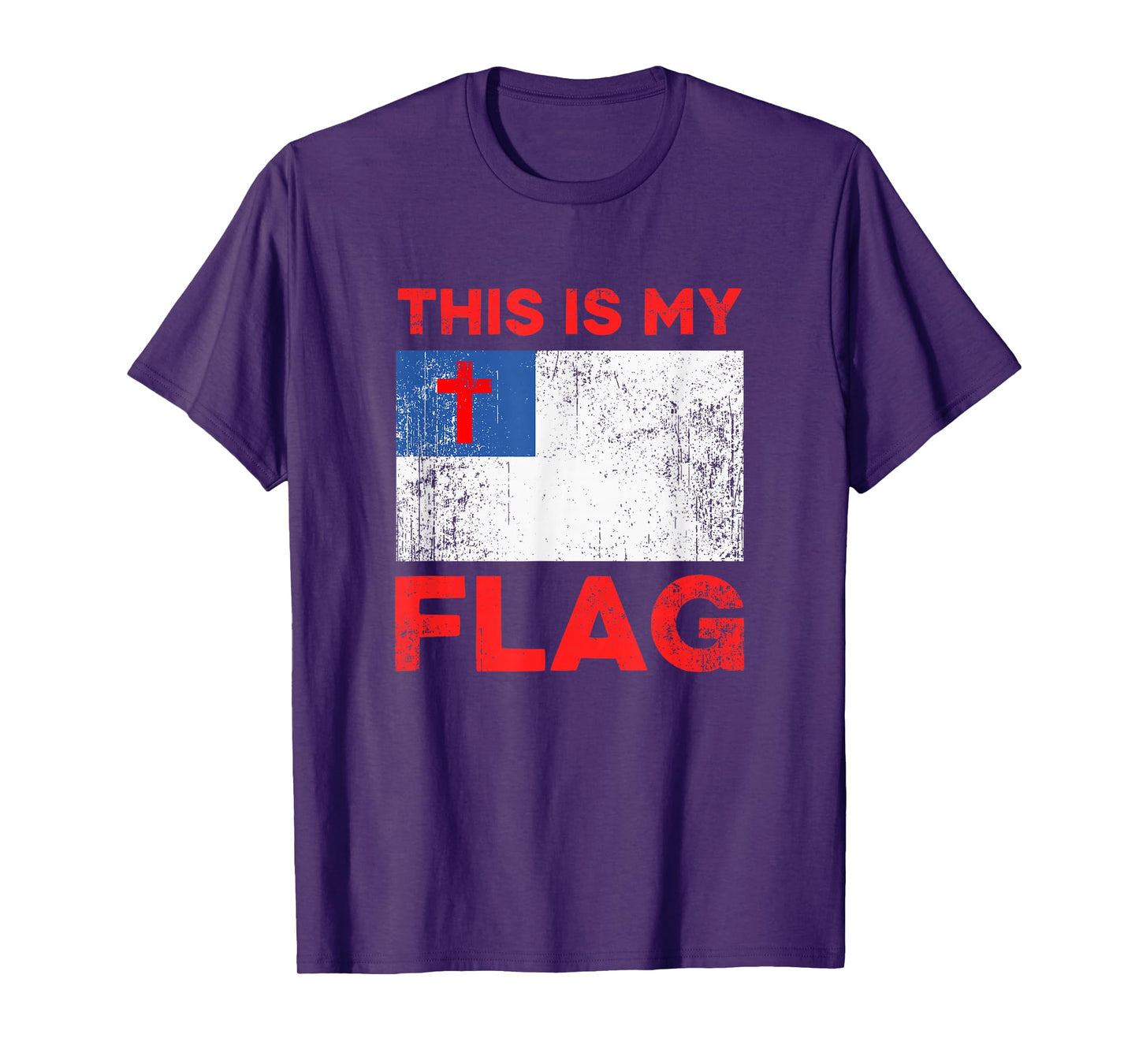 This is My Flag - Christian Jesus Cross T-Shirt