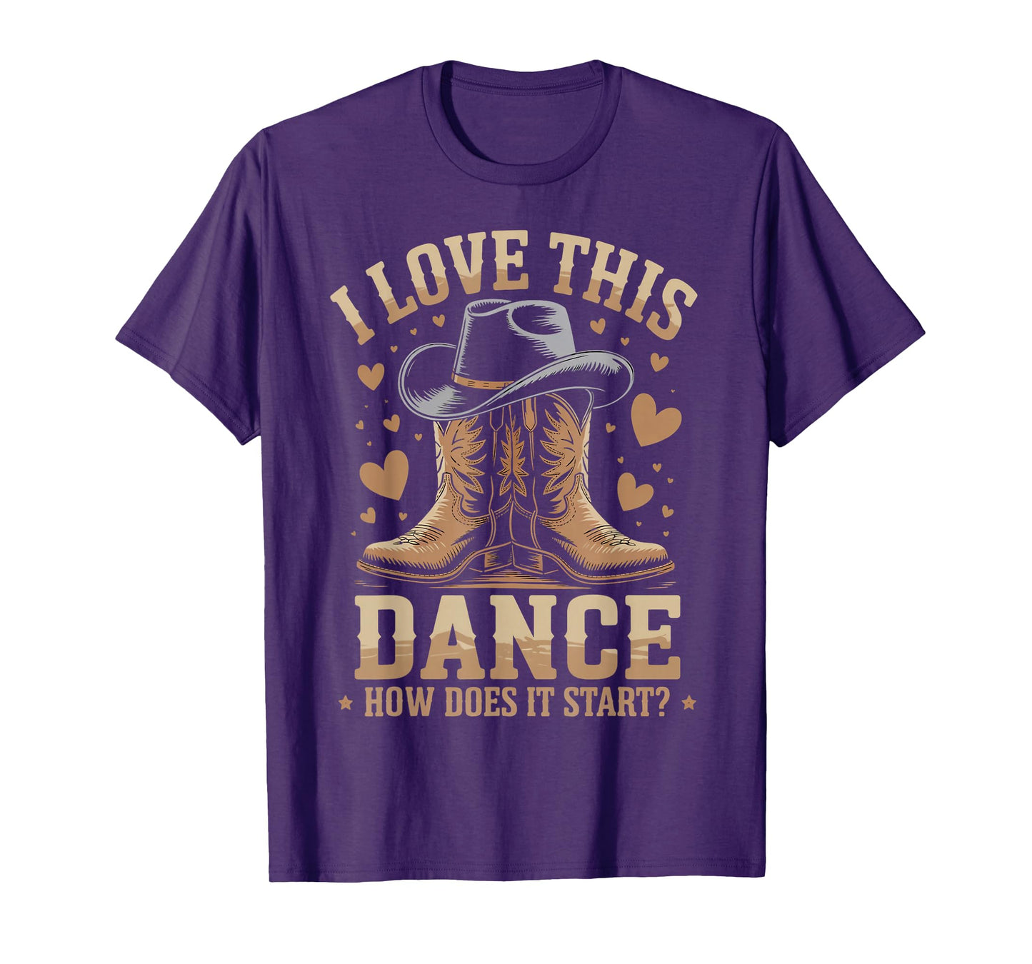 Love This Dance Line Dancing Line Dance Line Dancer T-Shirt