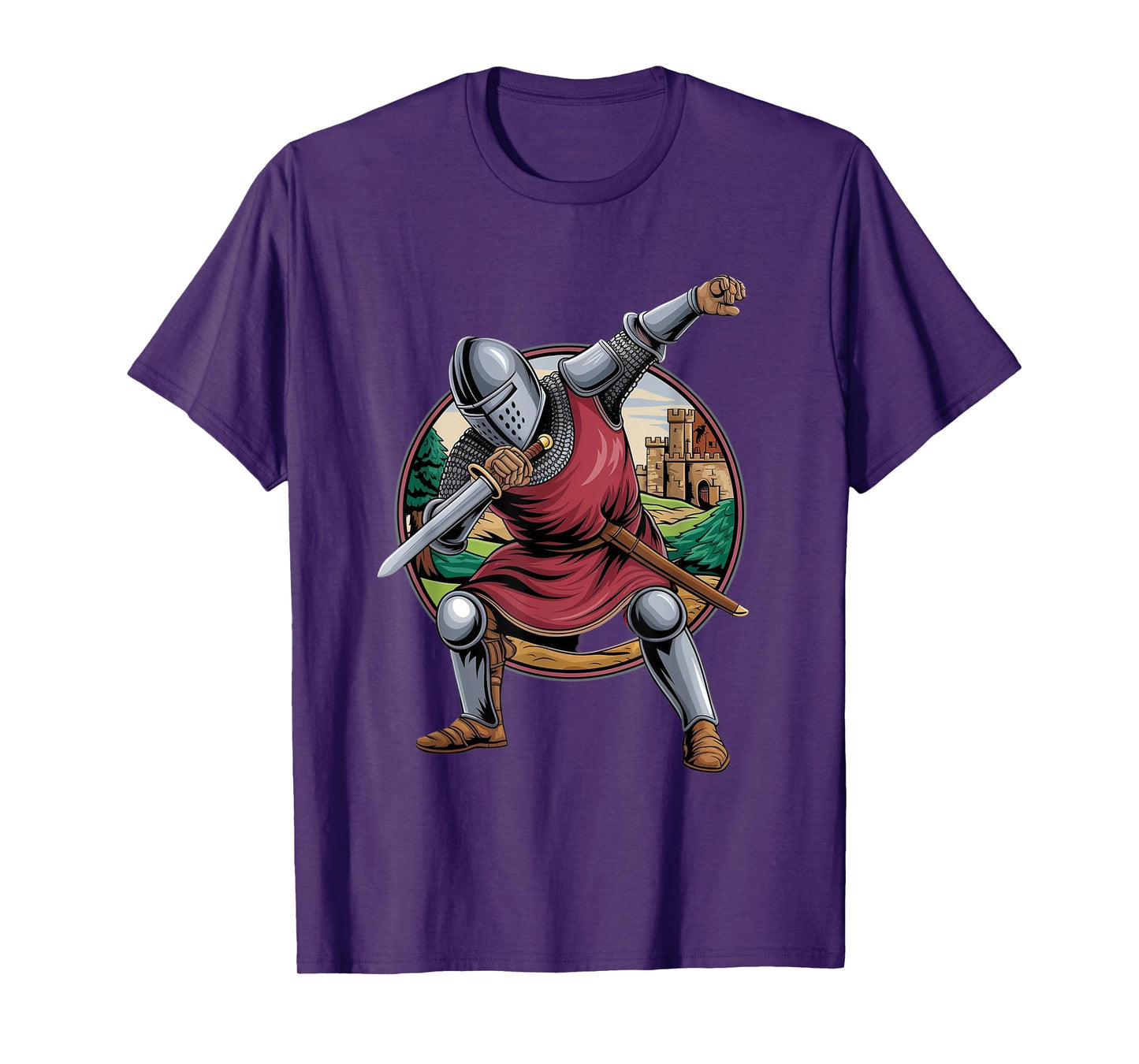 Dabbing Medieval Knight T-Shirt