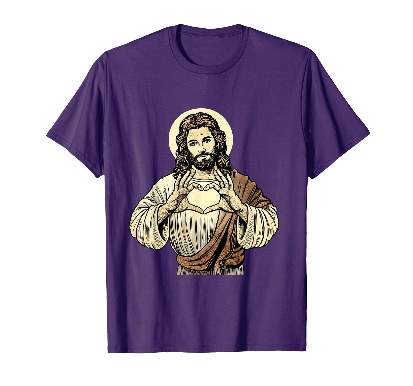 Jesus Is Love Tee Jesus Loves You Easter Christmas Graphic T-Shirt