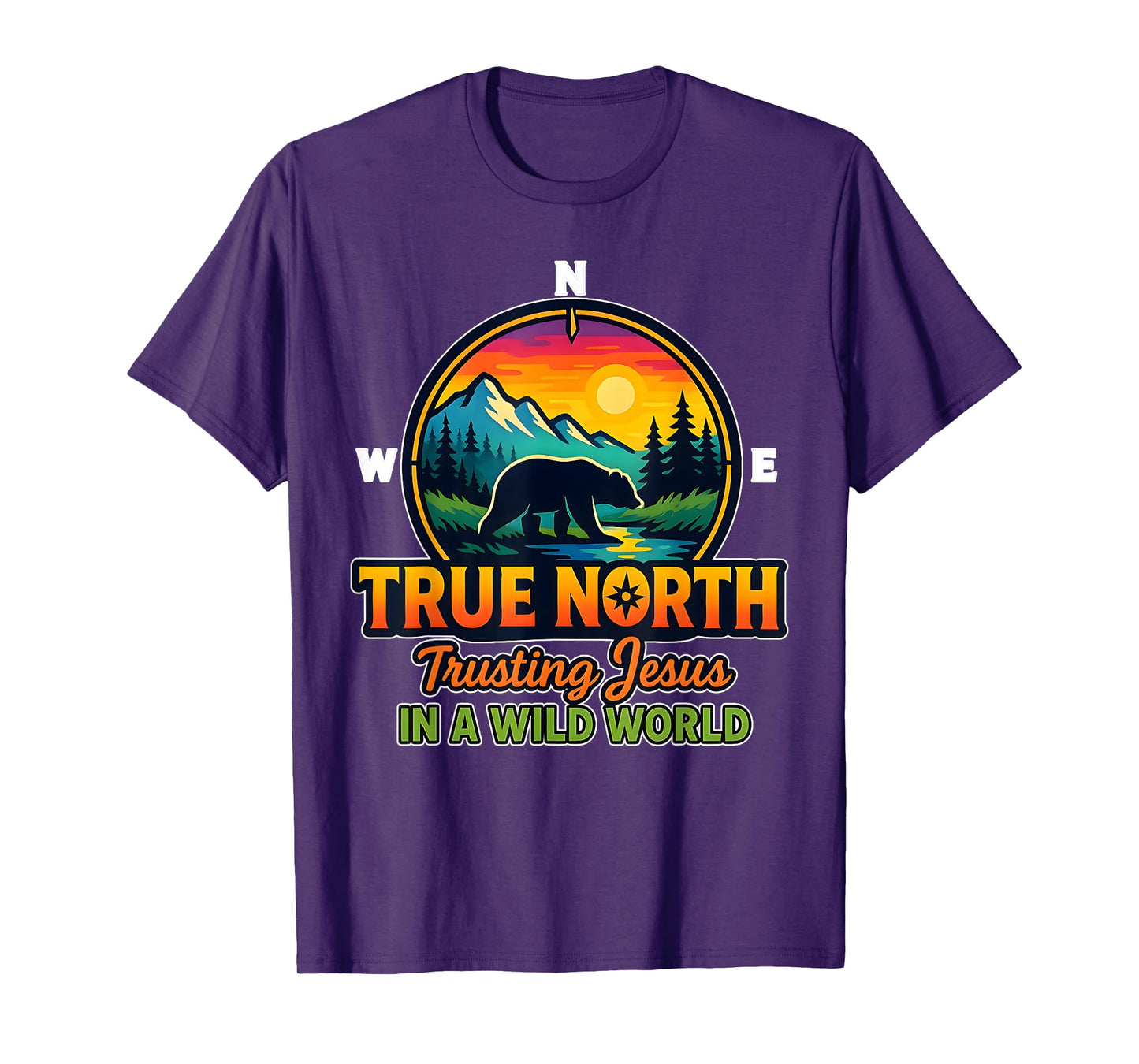 True North VBS 2025 Trusting Jesus Wilderness Christian T-Shirt
