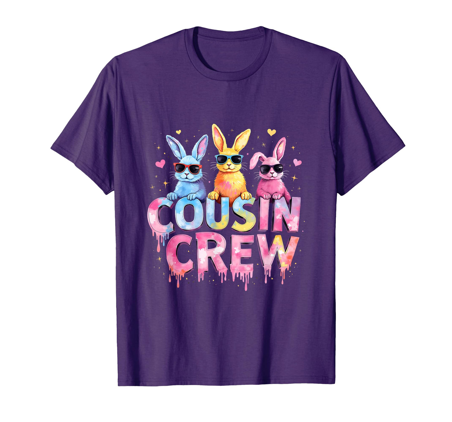 Cousin Crew Easter Bunny Family Matching Toddler Boys Girls T-Shirt