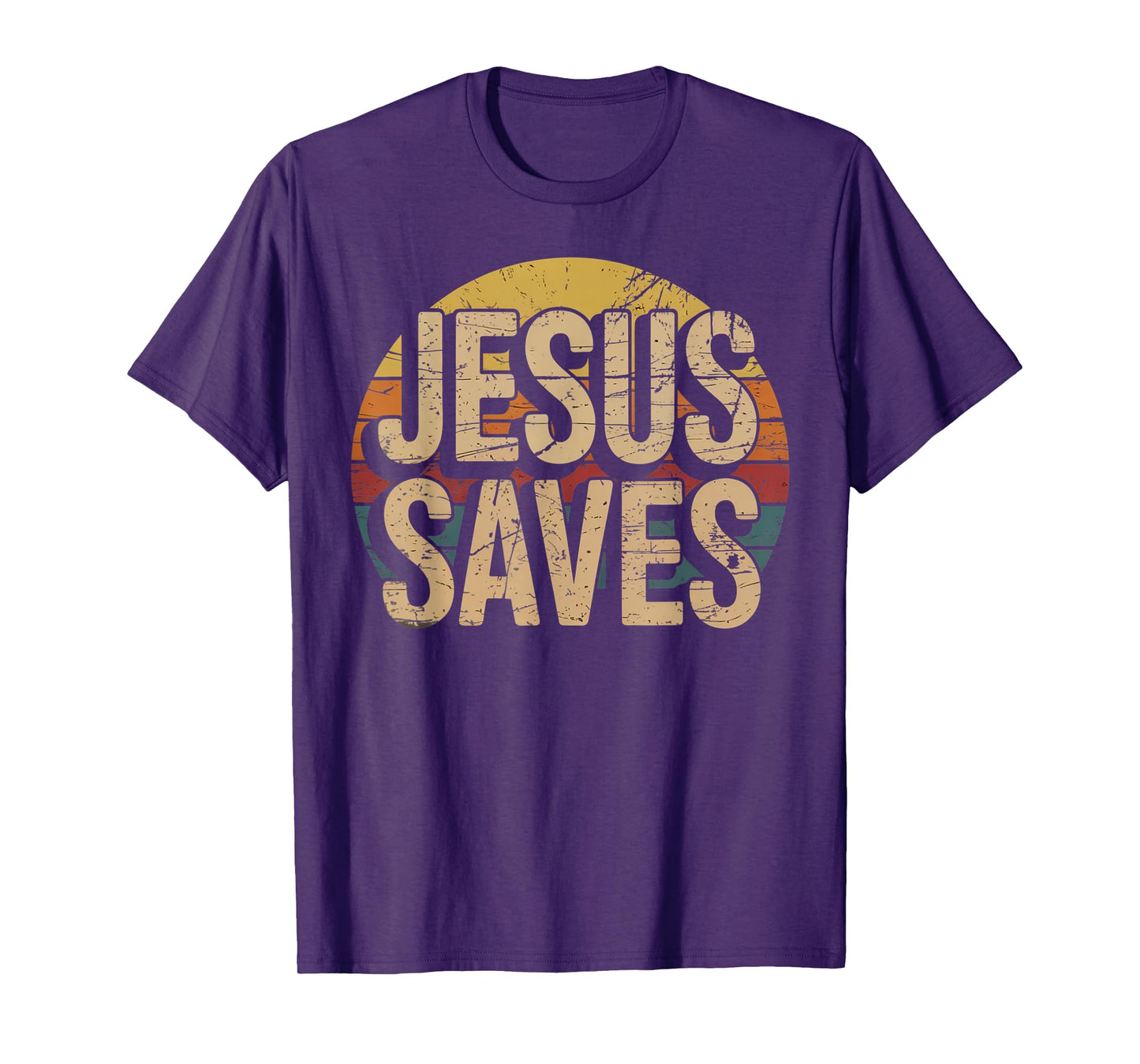 Jesus Saves Cross Christian Religious Faith Mens T-Shirt