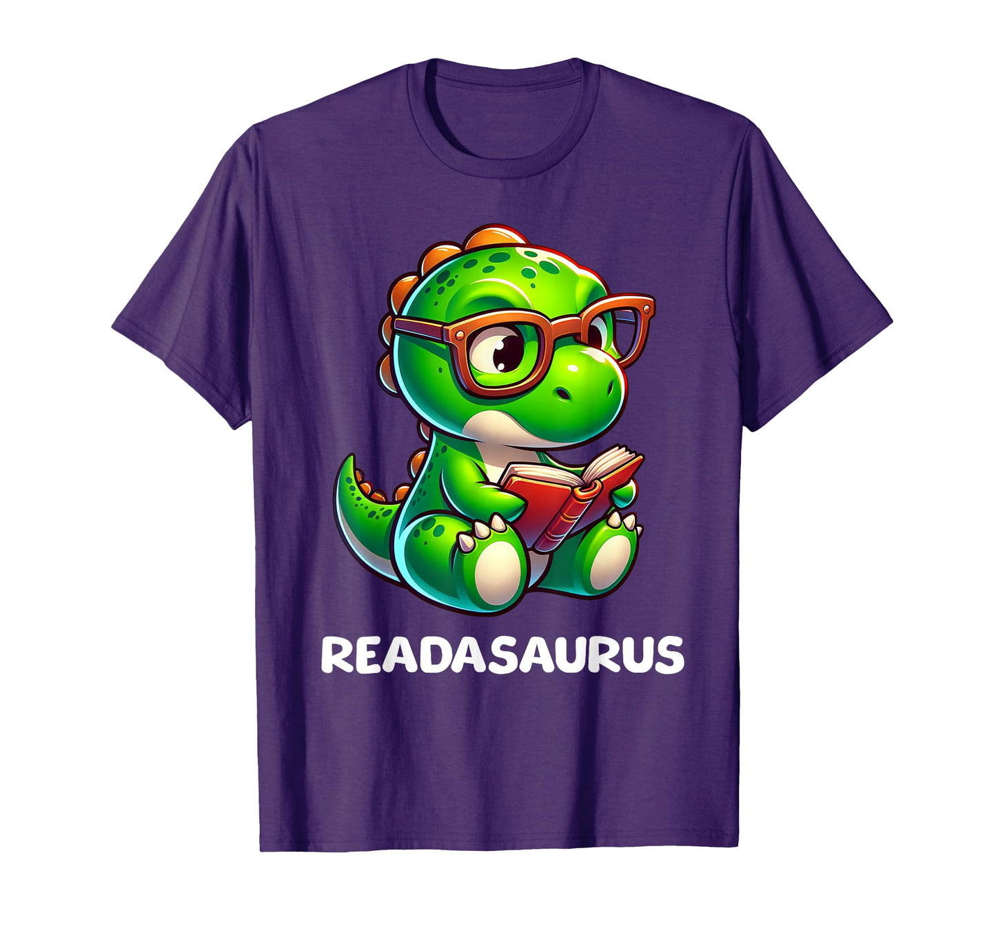 Readasaurus Funny Reading Dinosaur Book Reader Bookworm T-Shirt