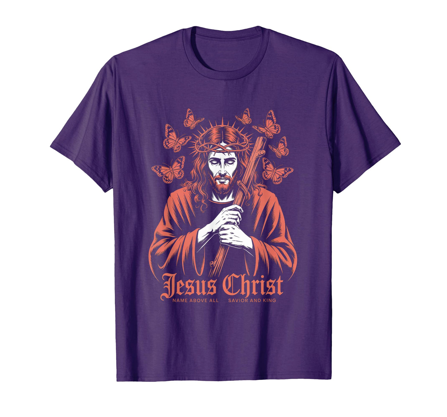 Jesus Christ Name Above All Christian Streetwear T-Shirt