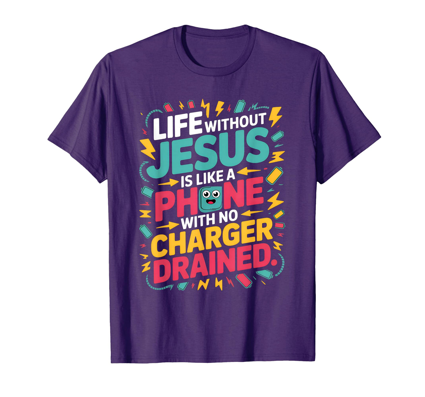 Life Without Jesus Funny Christian Religious Faith T-Shirt