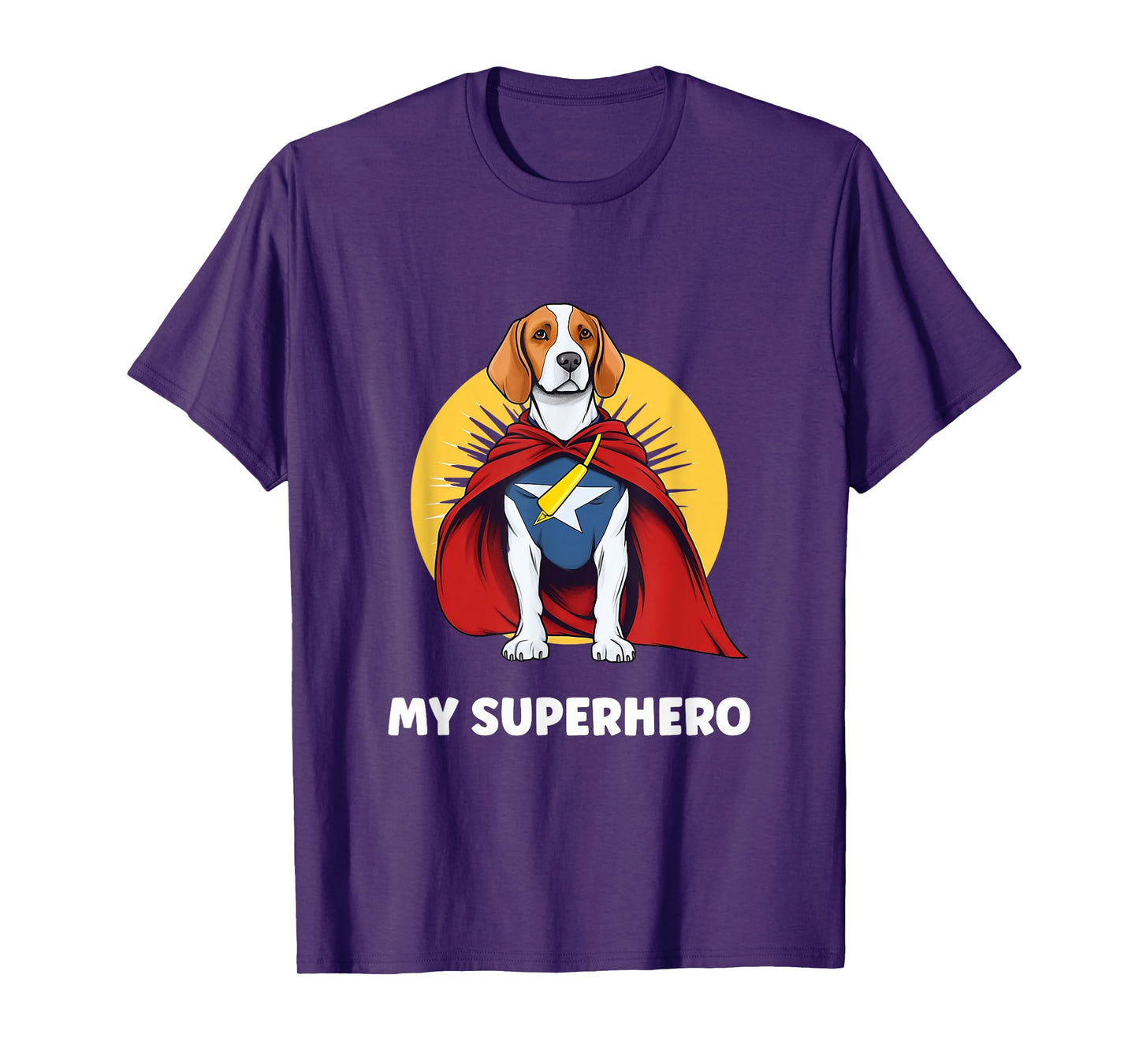 Beagle My Superhero T-Shirt