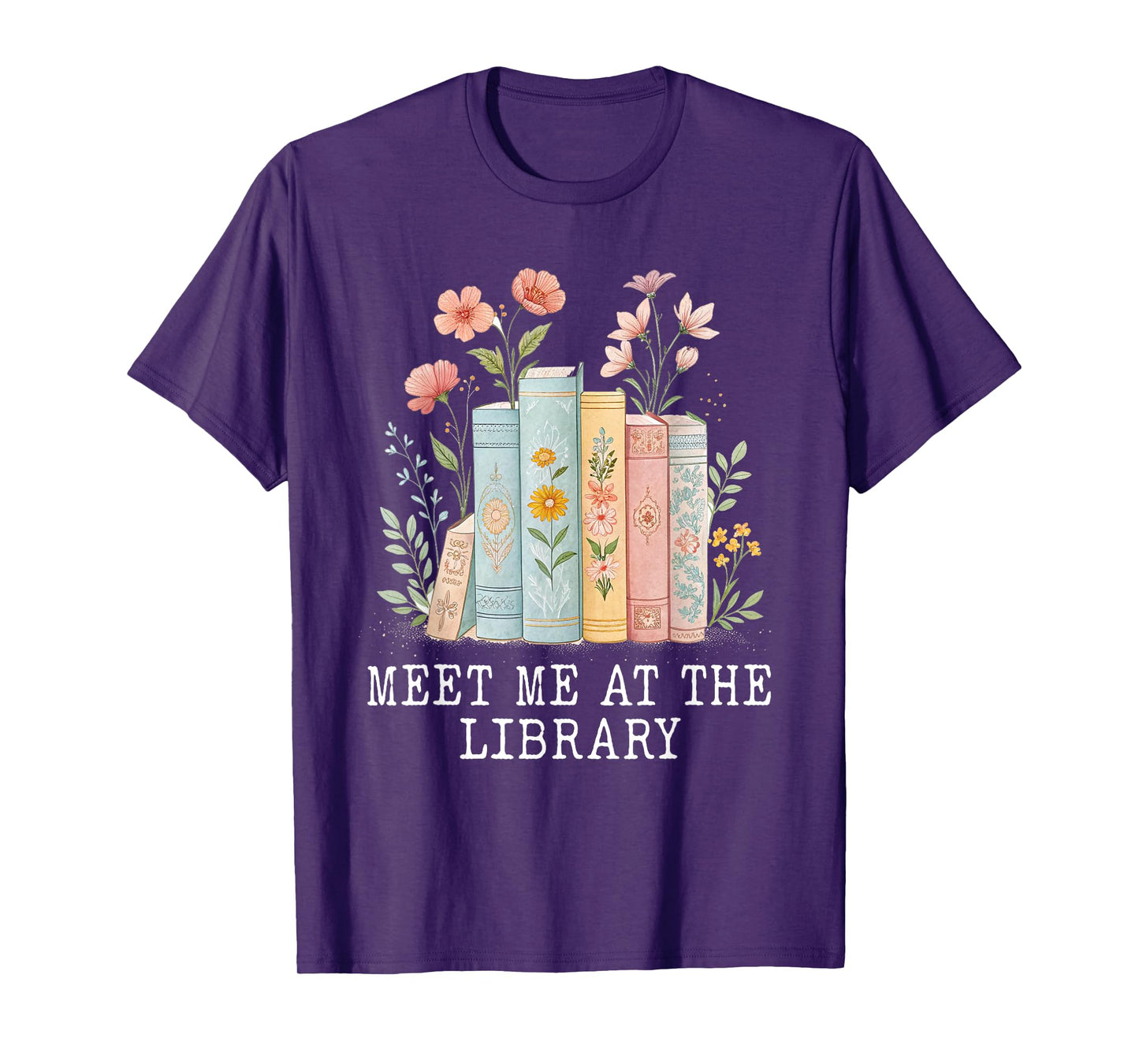 Meet Me At The Library For Teachers And School Librarians T-Shirt