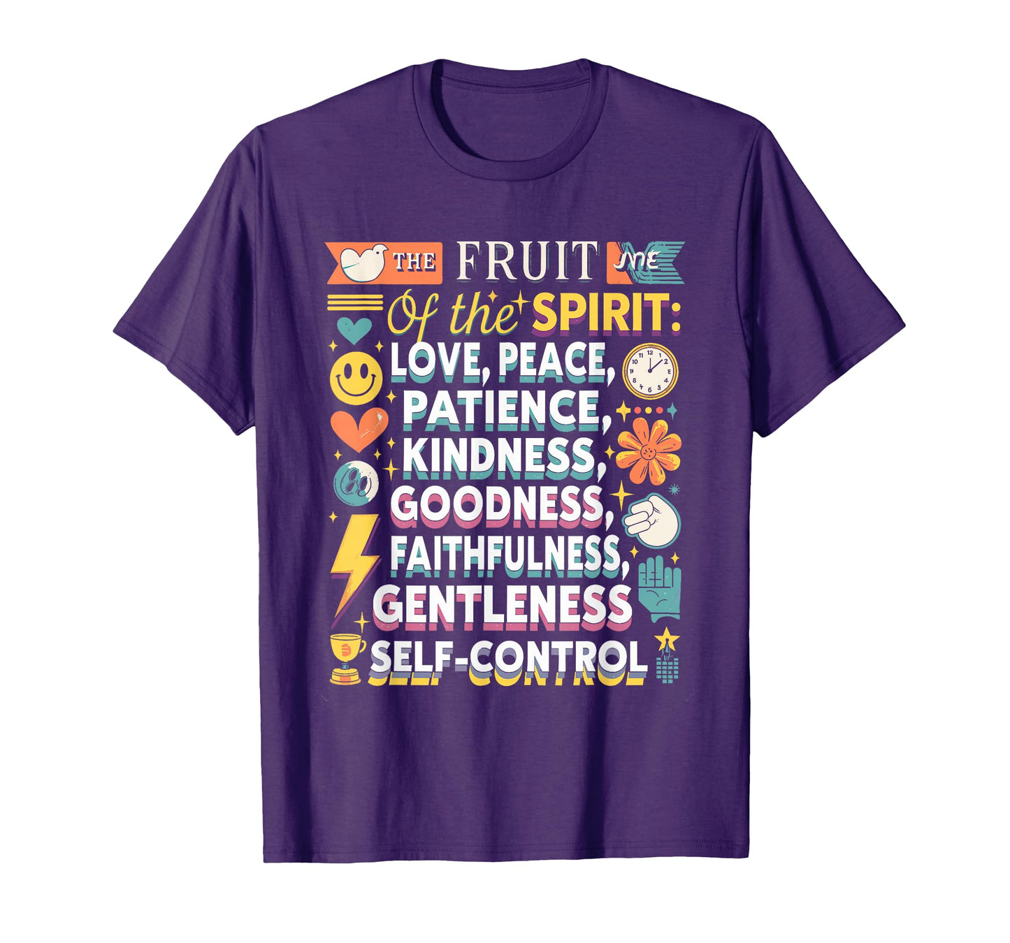 Awesome Galatians Fruit of The Spirit Religious Verses T-Shirt