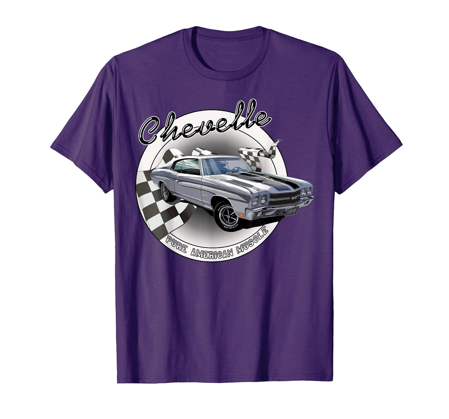 1970 70 Chevelle SS Cortez Silver Trending Chevys Muscle Car T-Shirt