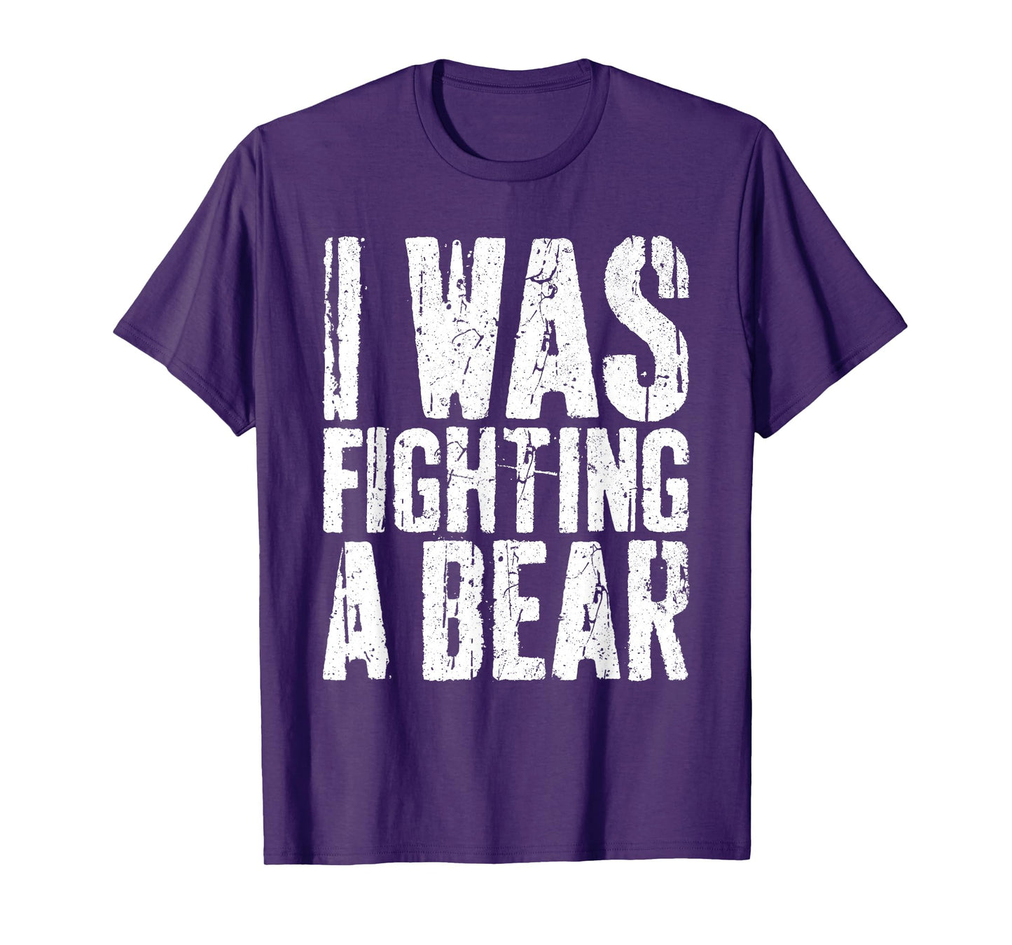 I Was Fighting A Bear Shirt Funny Surgery Get Well Soon T-Shirt