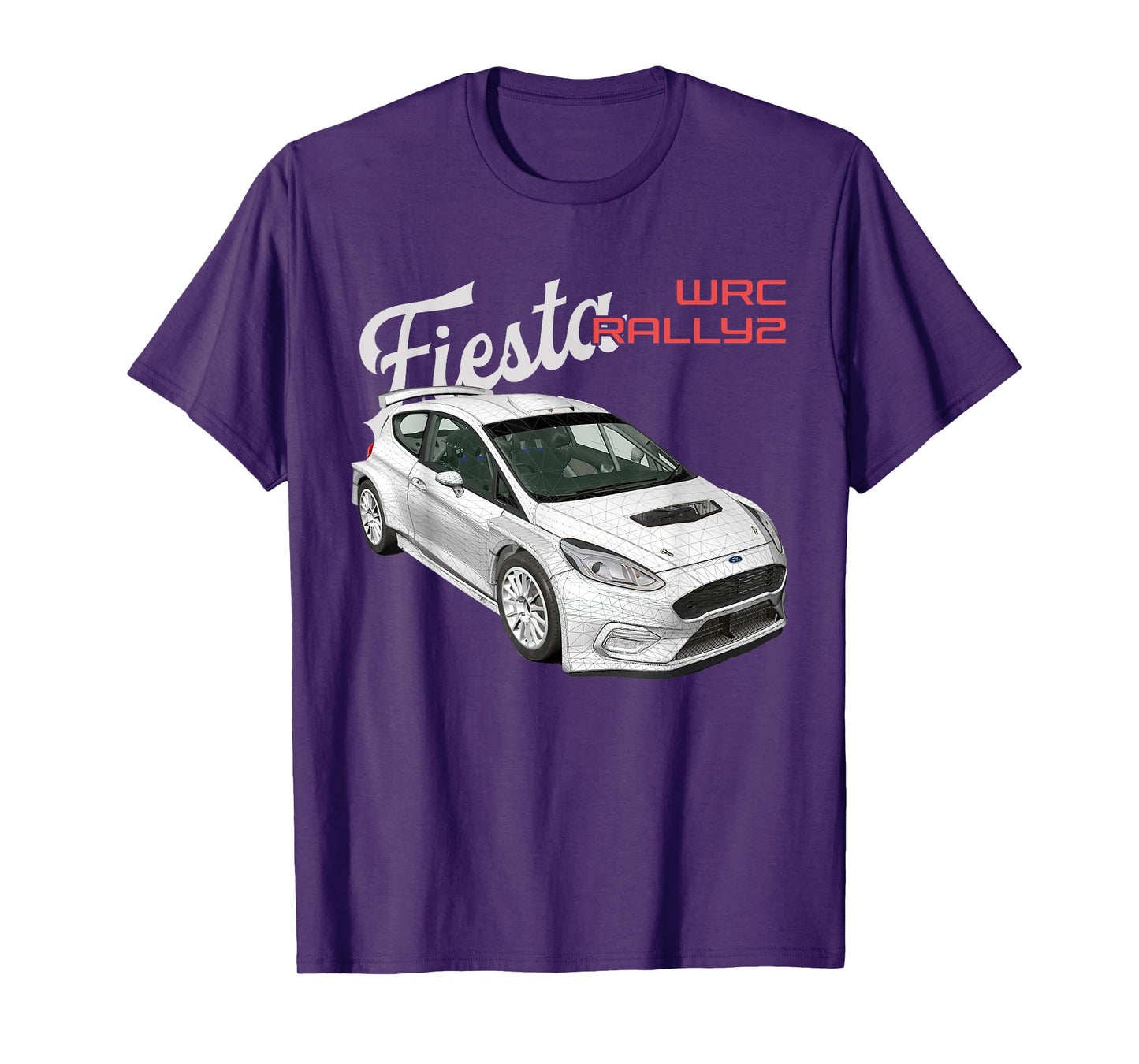 WRC Rally2 World Rally Sports Car T-Shirt