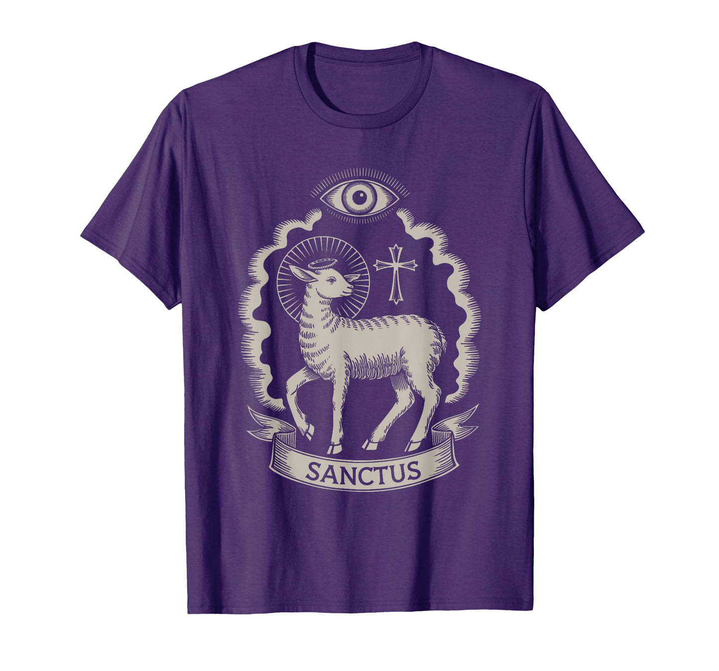 Agnus Dei Lamb of God Latin Seal Shirt T-Shirt