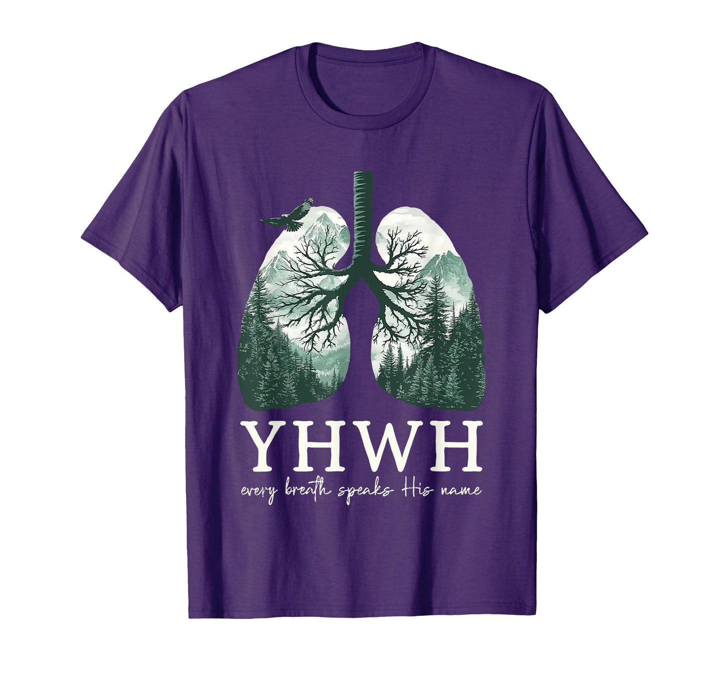 YHWH Every Breath Speaks his Name T-Shirt