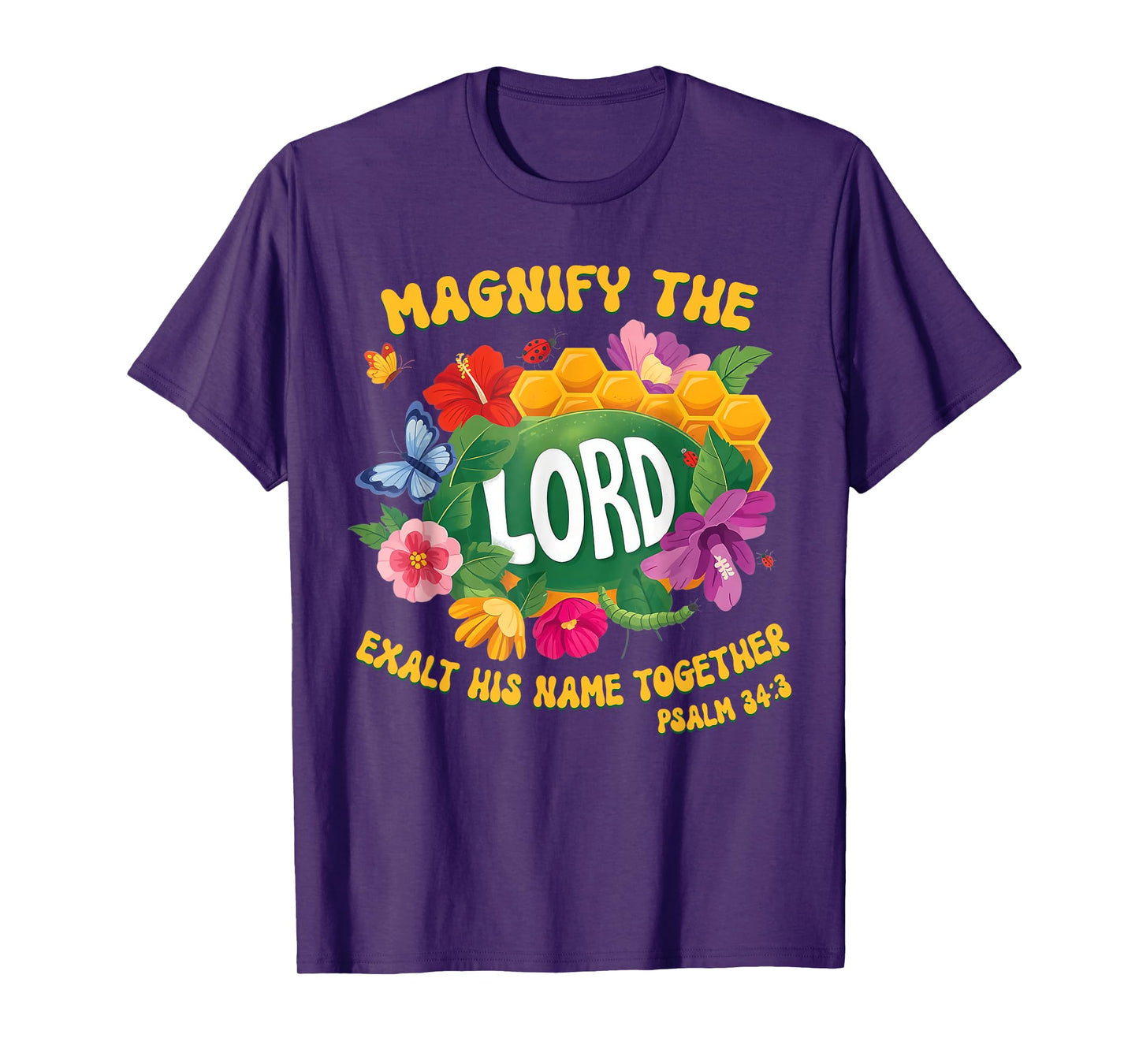 VBS 2025 Summer Camp Magnify The Lord Christian T-Shirt