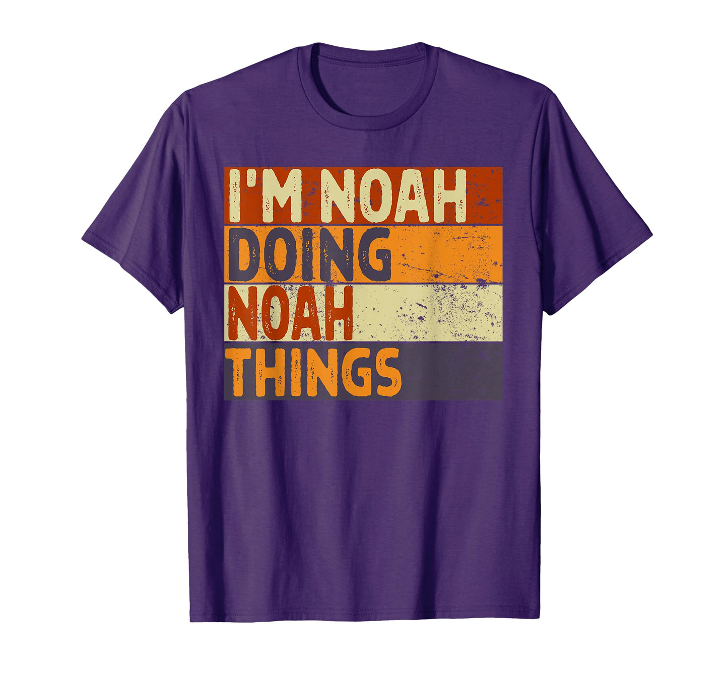 Retro I'm NOAH Doing NOAH Things Funny Birthday Joke T-Shirt