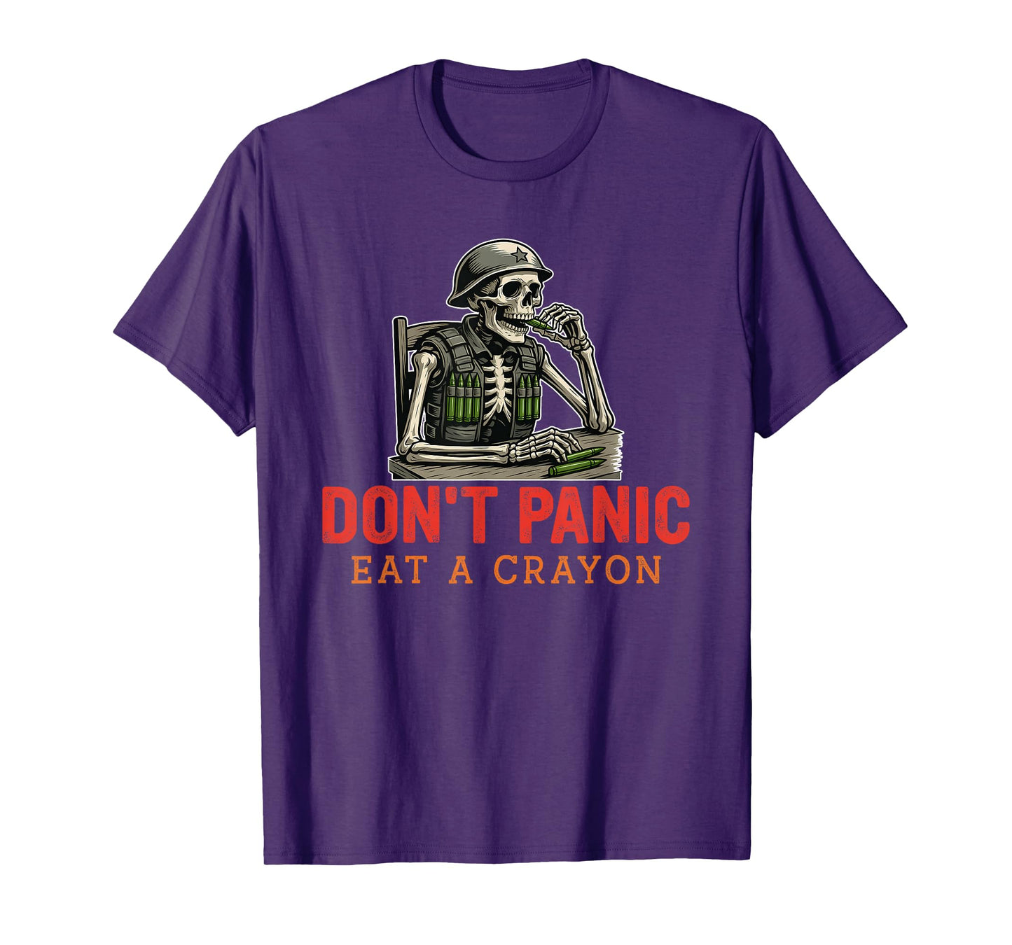 Don't Panic Eat A Crayon T-Shirt