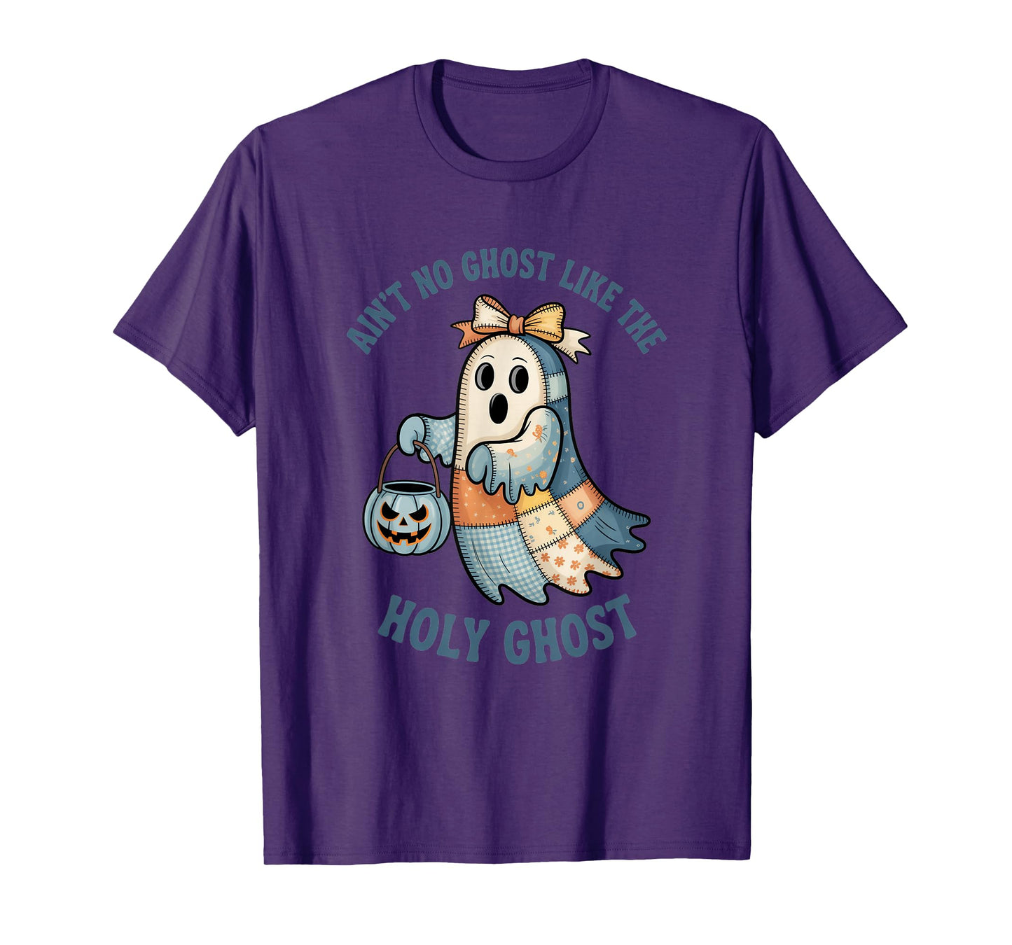 Ain't No Ghost Like The Holy Ghost Halloween Cute T-Shirt