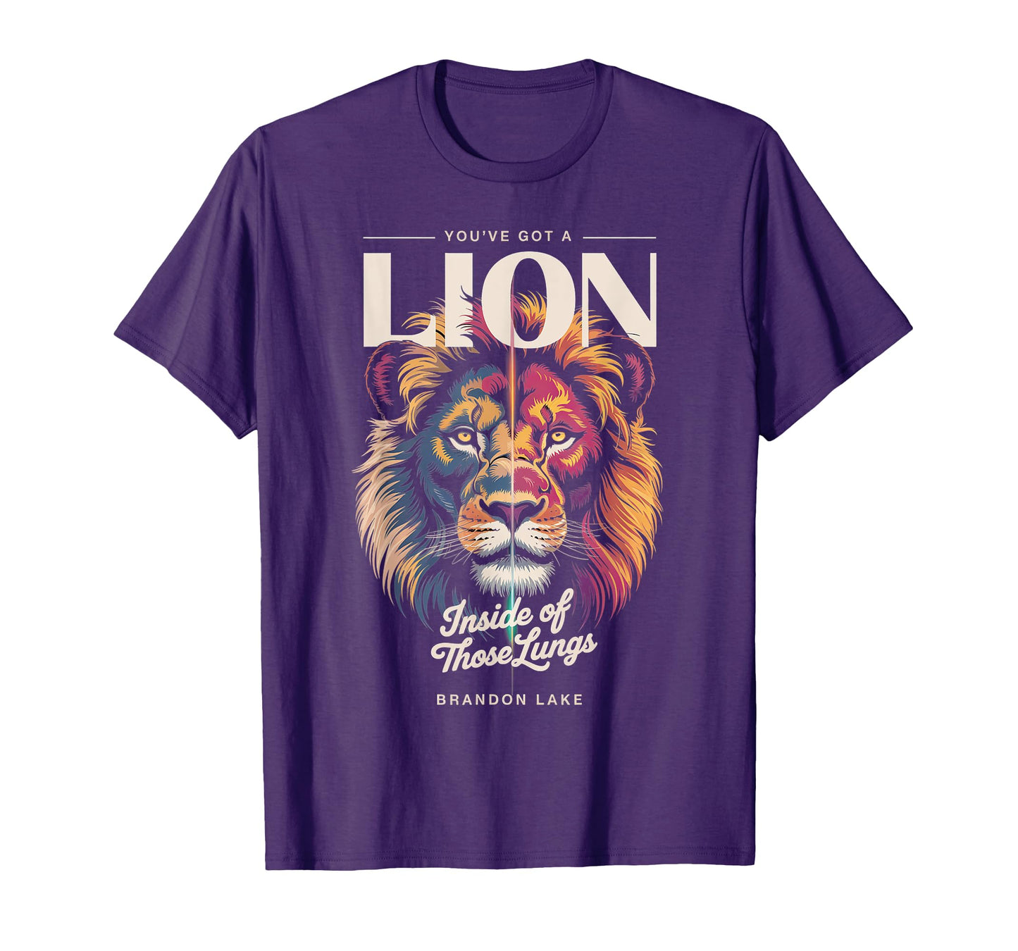 Let Your Lion Out Brandon Lake Merch Praise Jesus T-Shirt