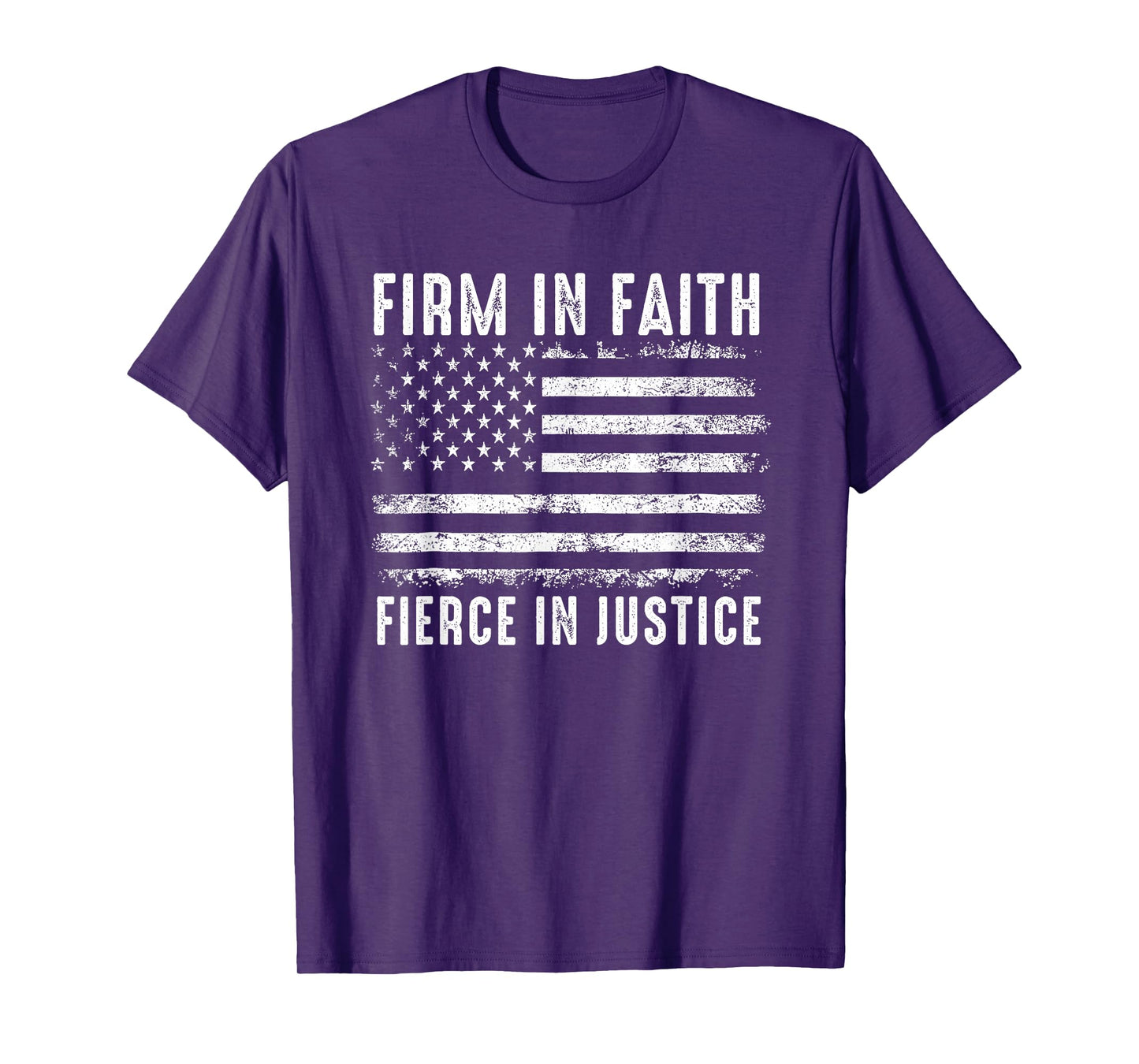 Firm in Faith Fierce in Justice T-Shirt