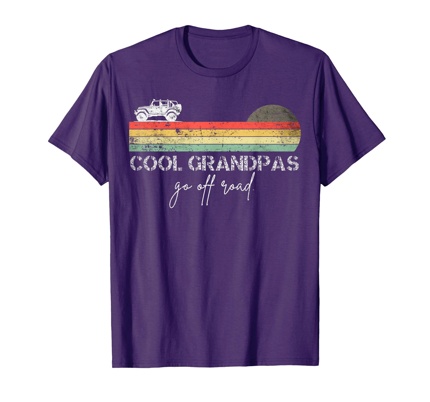 Cool grandpas go off road funny off road T-Shirt