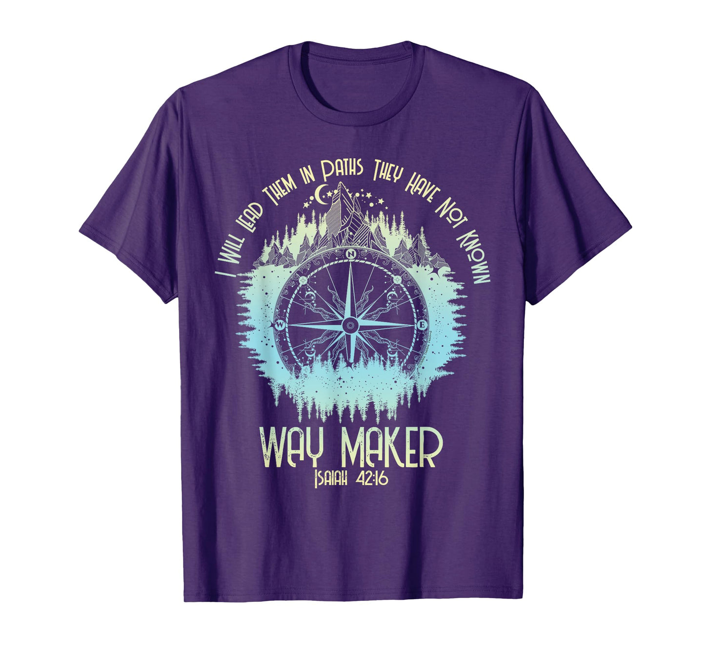 Spiritual Way Maker Bible Verse Christian Faith Way Maker T-Shirt