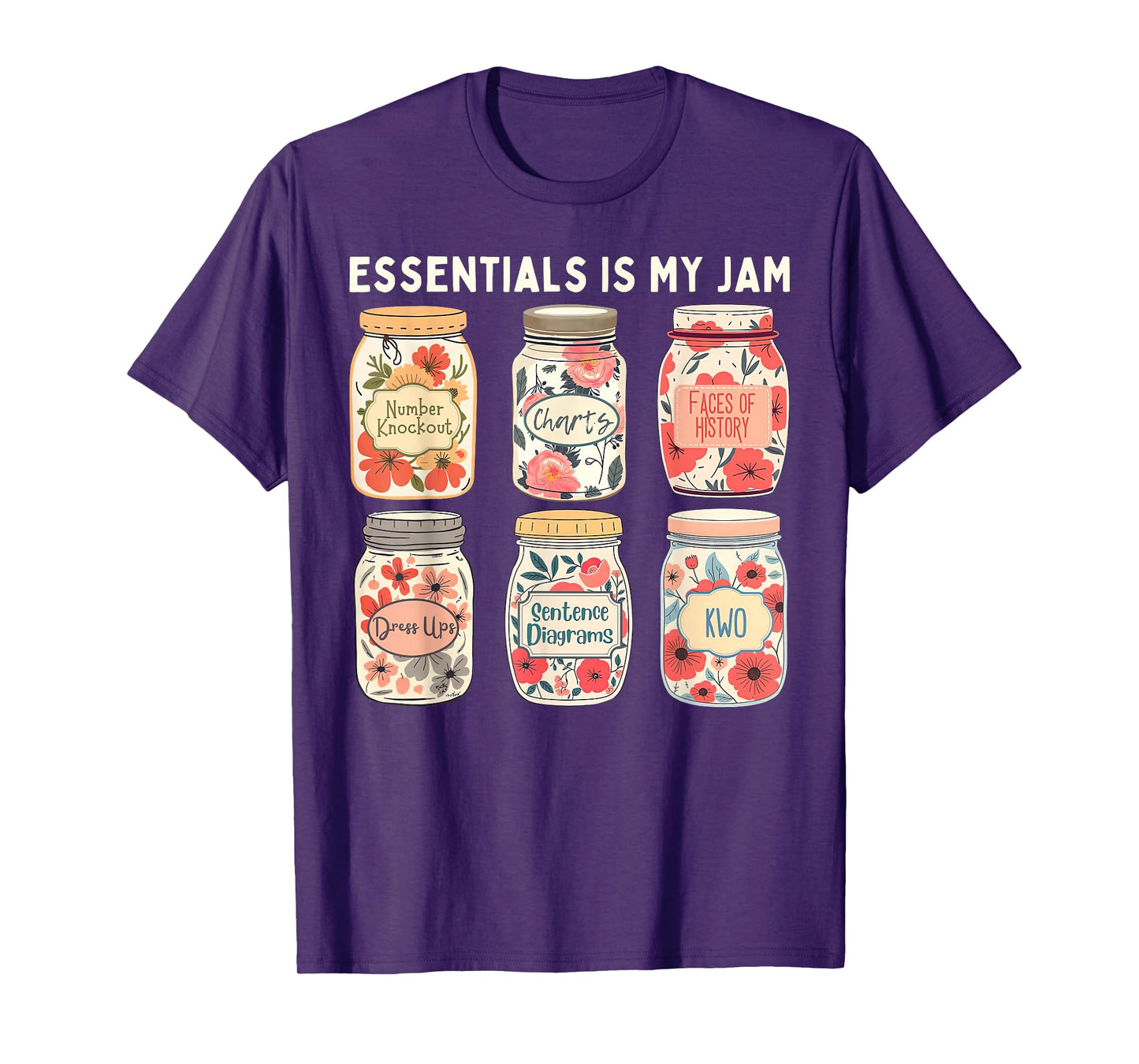 Essentials Classical Conversations is My Jam Homeschoolers T-Shirt