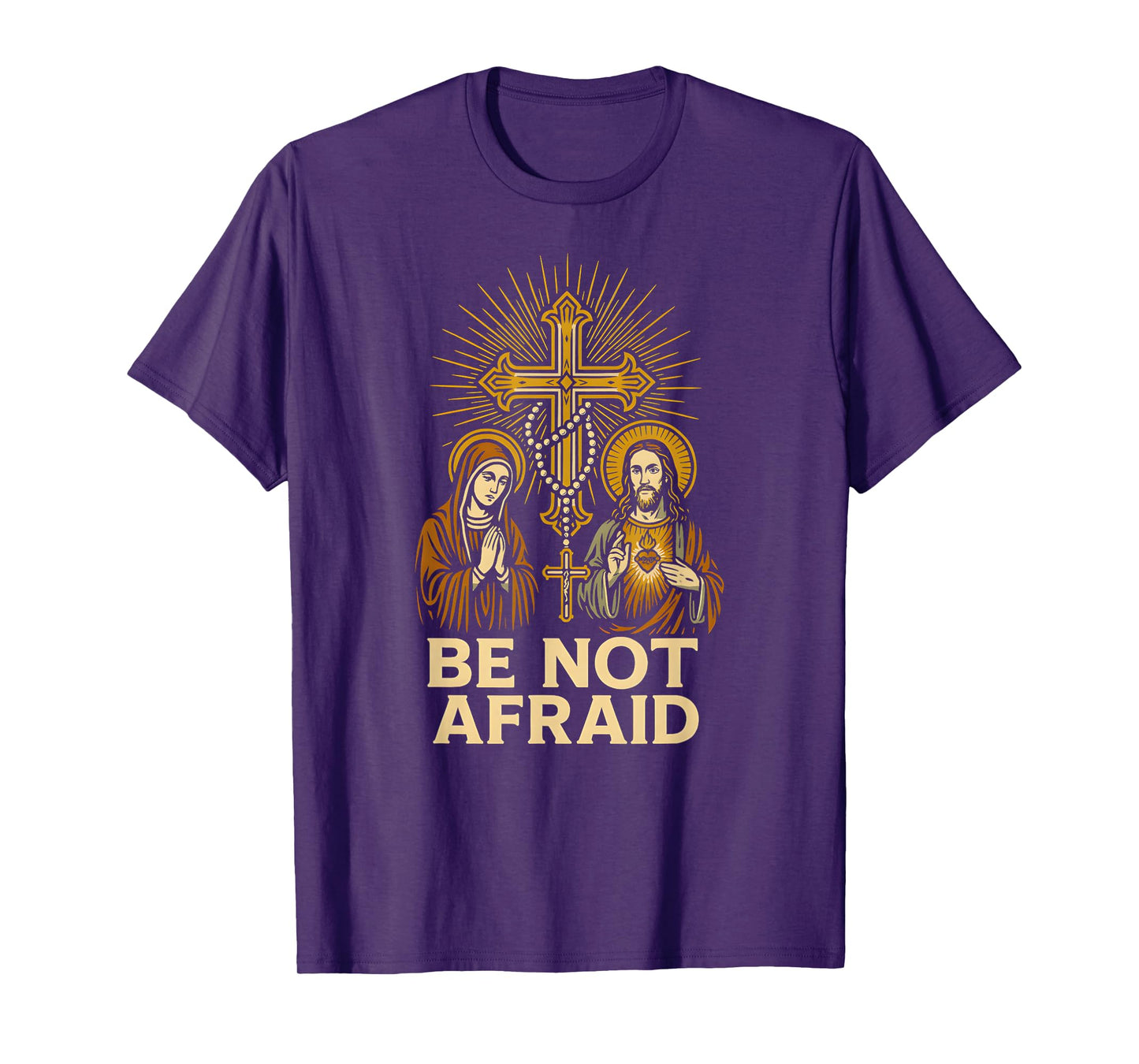 Catholic Pride Be Not Afraid Vintage Mens Surgery Recovery T-Shirt