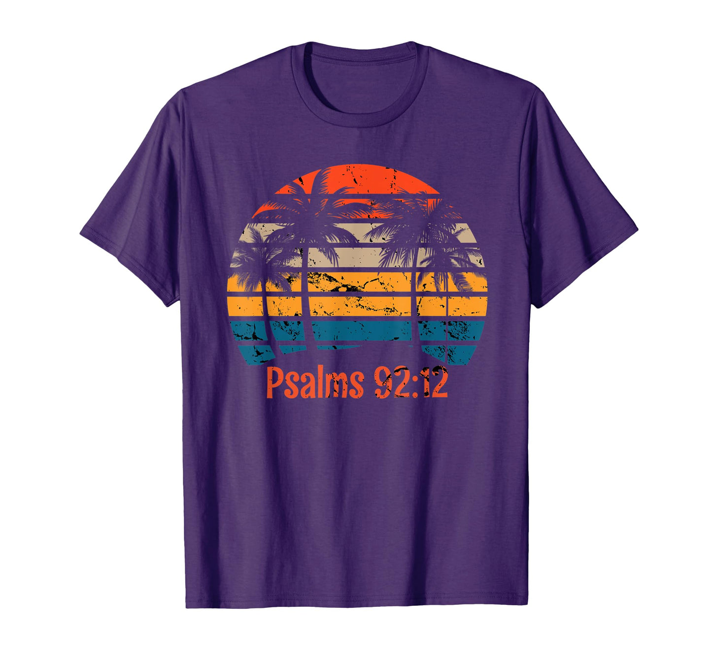 Palm Trees Christian Faith Righteousness T-Shirt